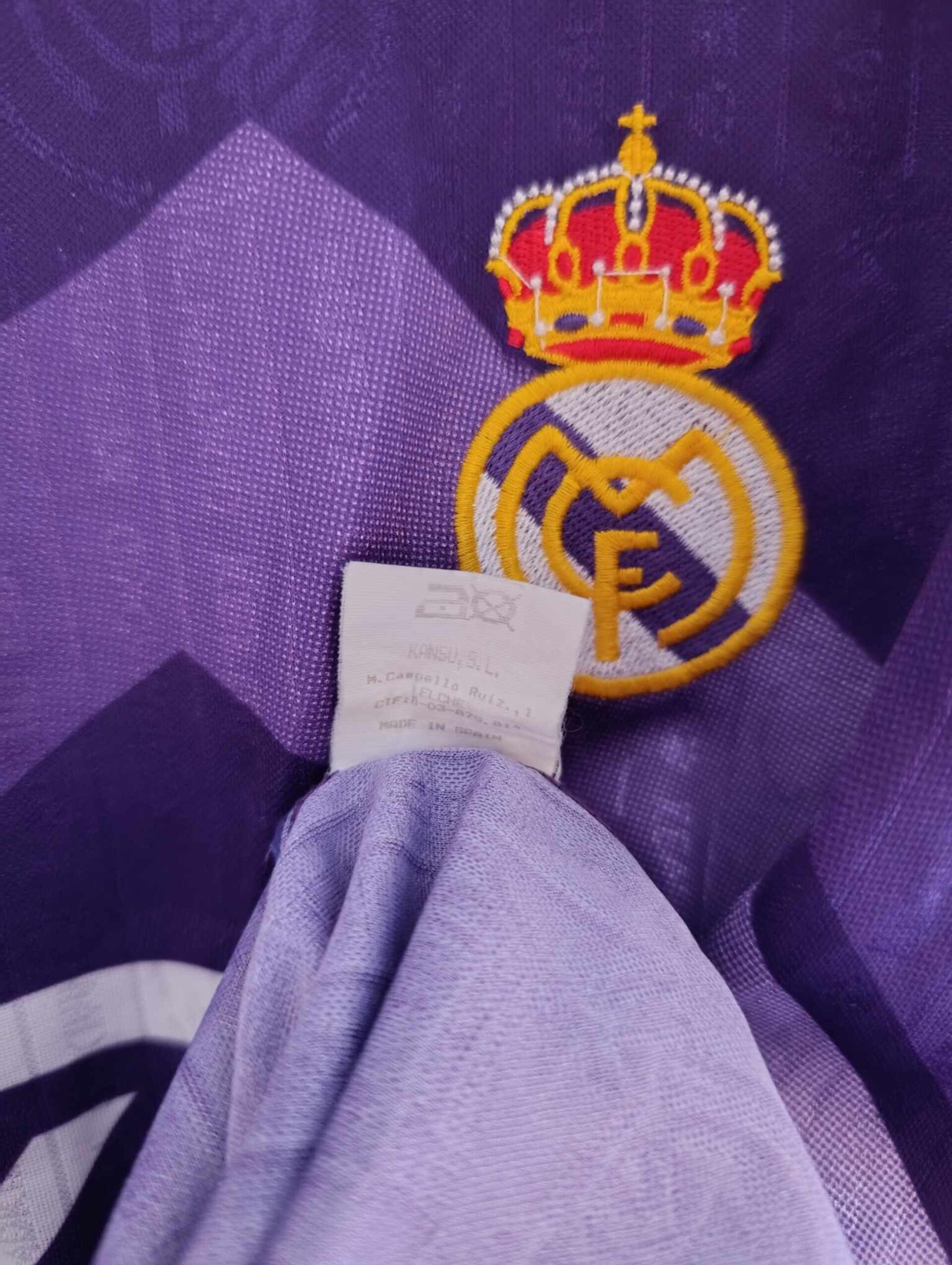 REAL MADRID 1996-1997 away M - 6