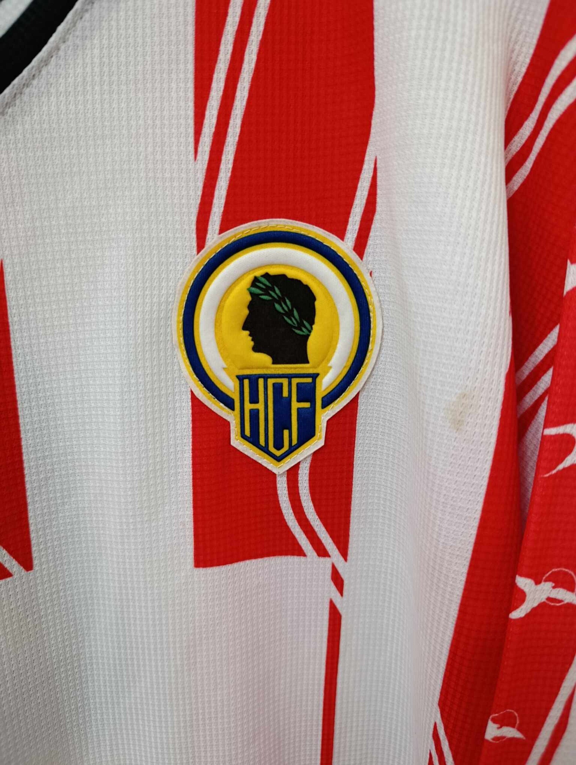 HERCULES 1998-1999 number 4 Match Worn XXL - 7