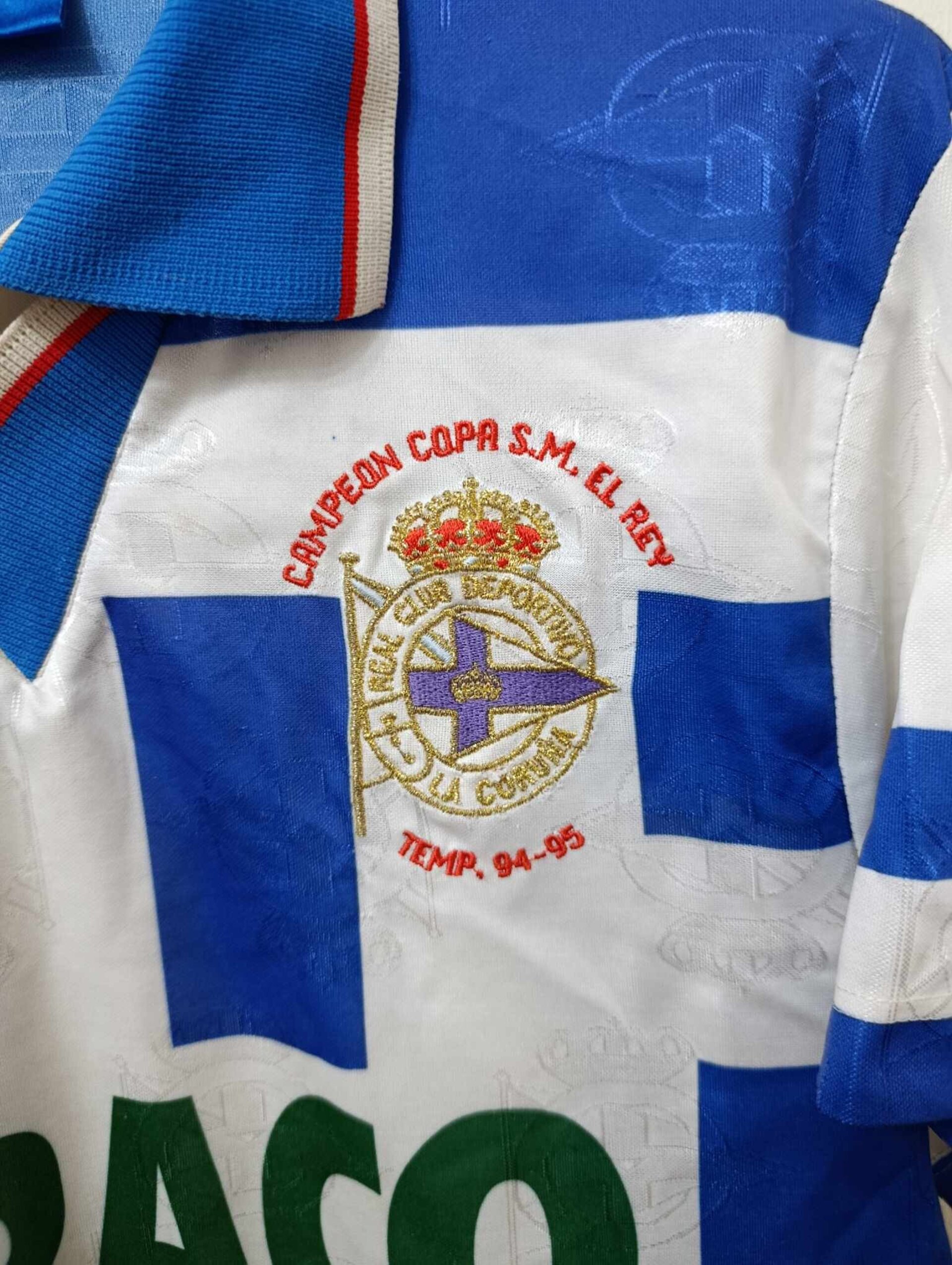 DEPORTIVO DE LA CORUÑA 1994-1995 Final Copa Rey M - 3