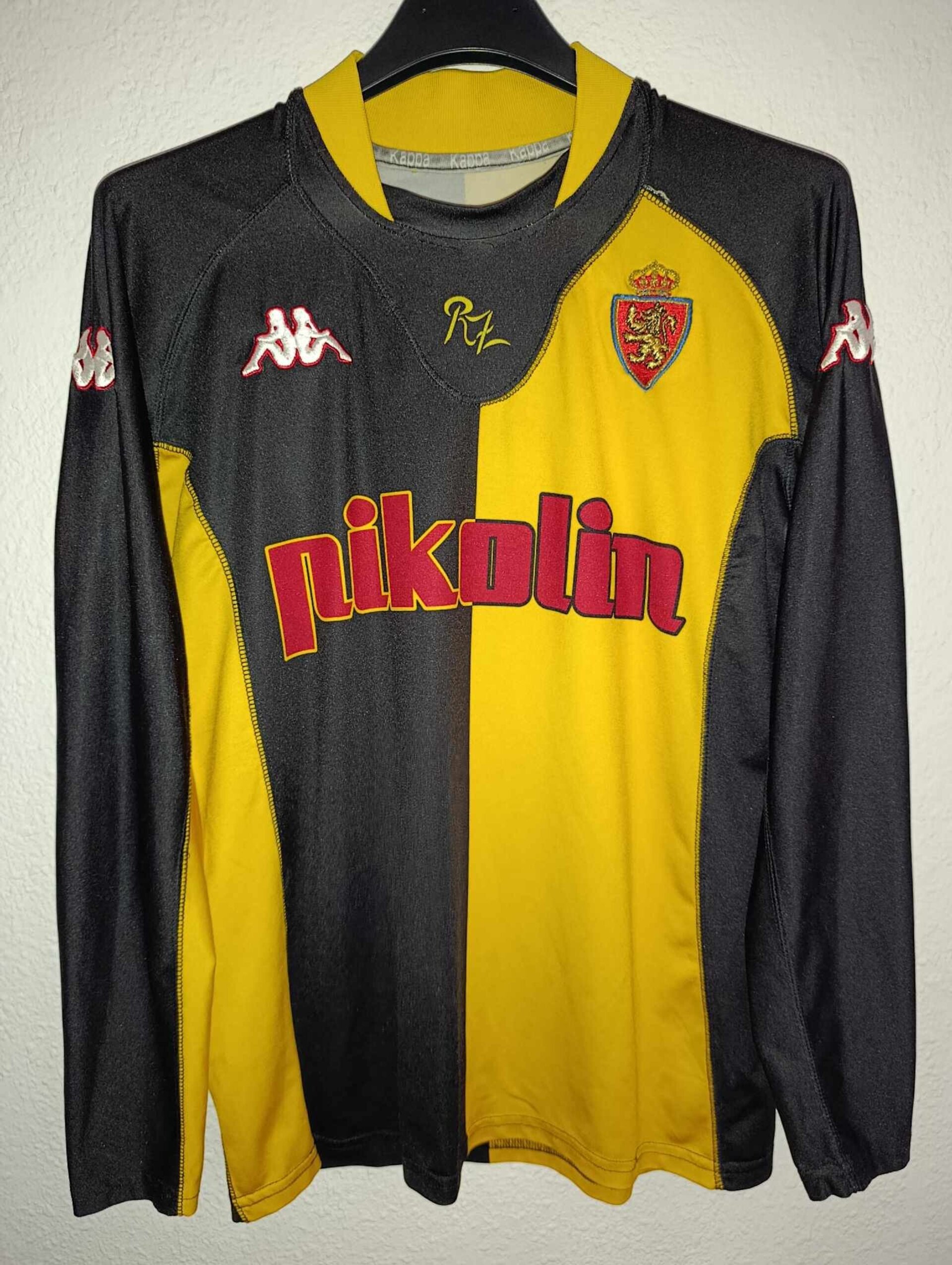 REAL ZARAGOZA 2001-2002 away number 2 M - 1