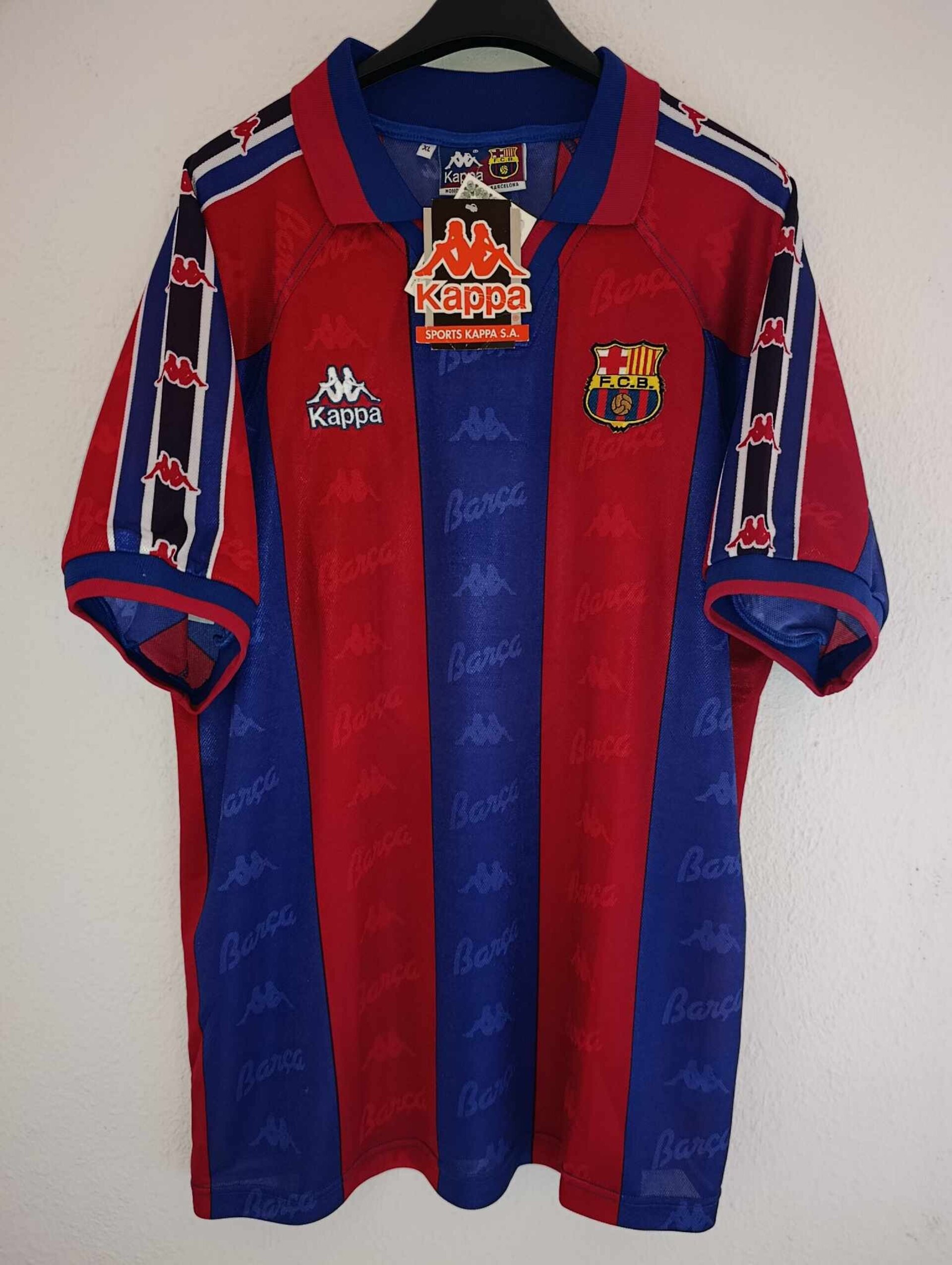 FC BARCELONA 1996-1997 Ronaldo 9 BNWT XL - 2