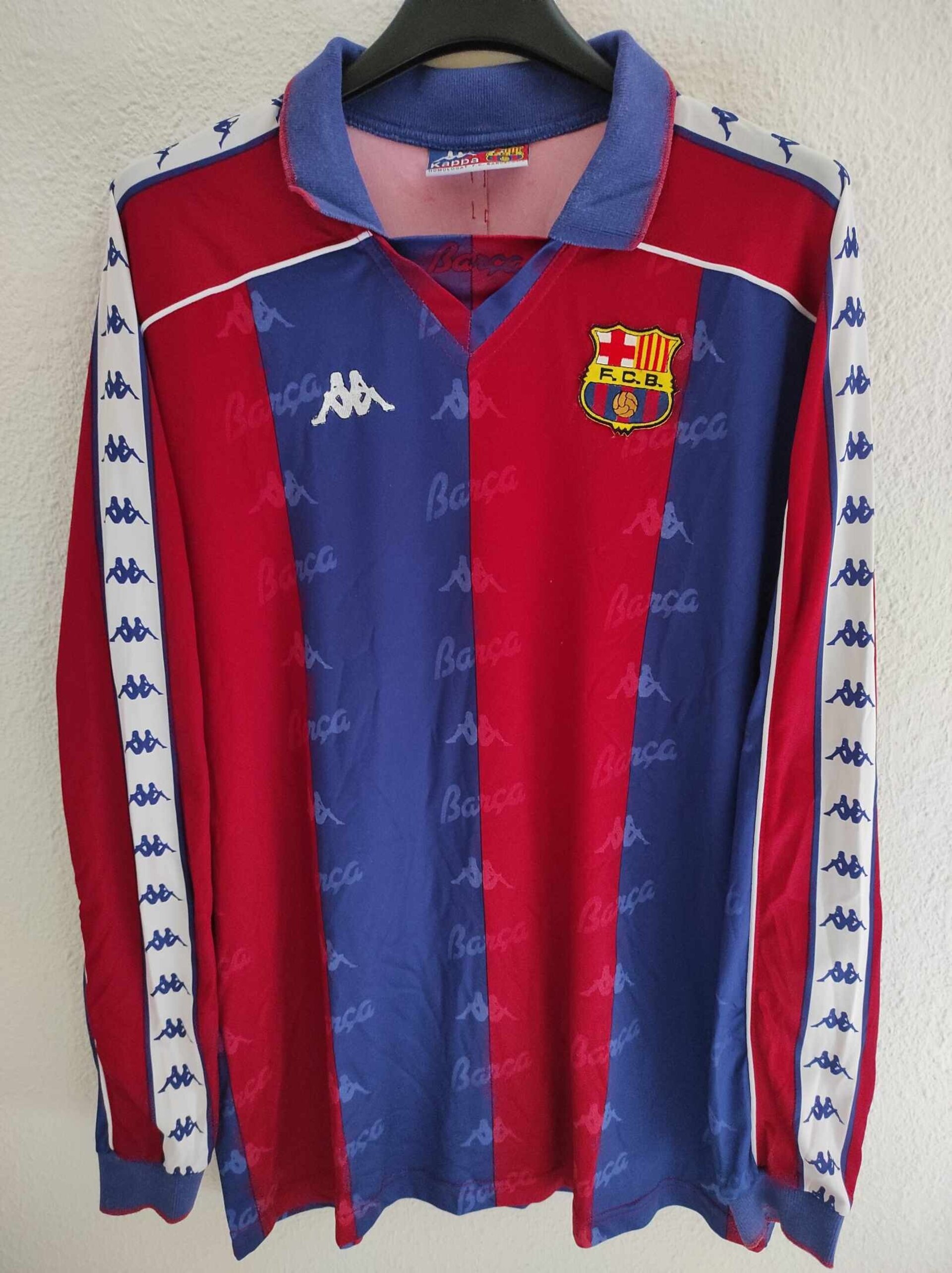 FC BARCELONA 1993-1994 number 8 XL - 1