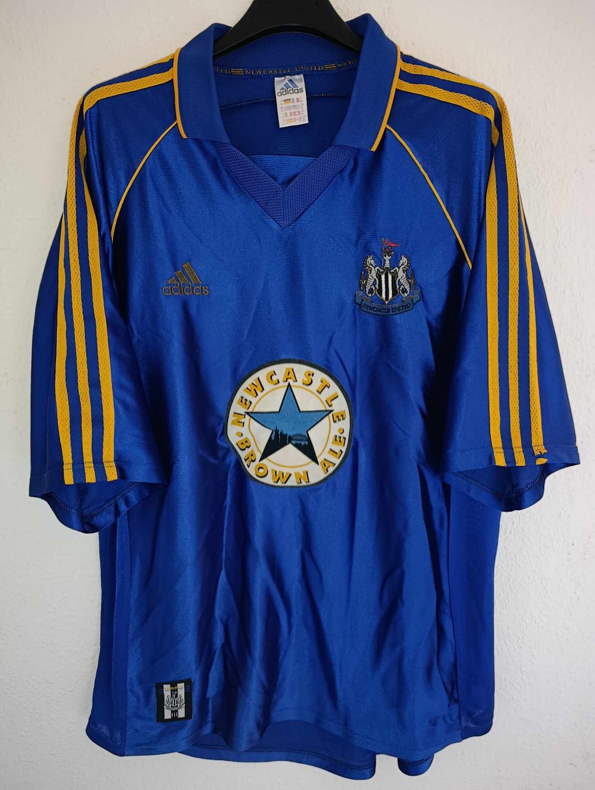NEWCASTLE UNITED 1998-1999 away XL - 1