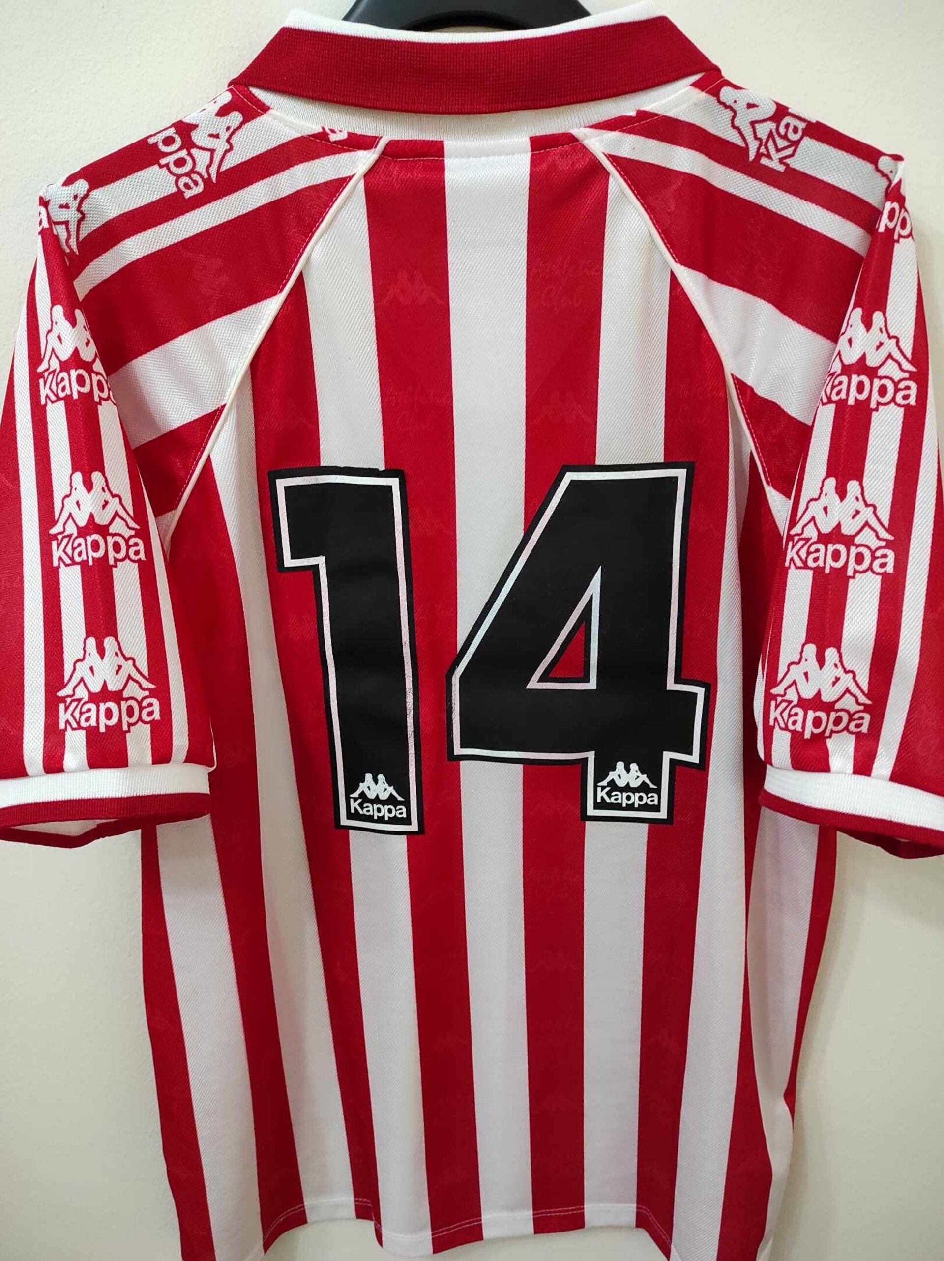 ATHLETIC CLUB BILBAO 1995-1996 number 14 L - 1