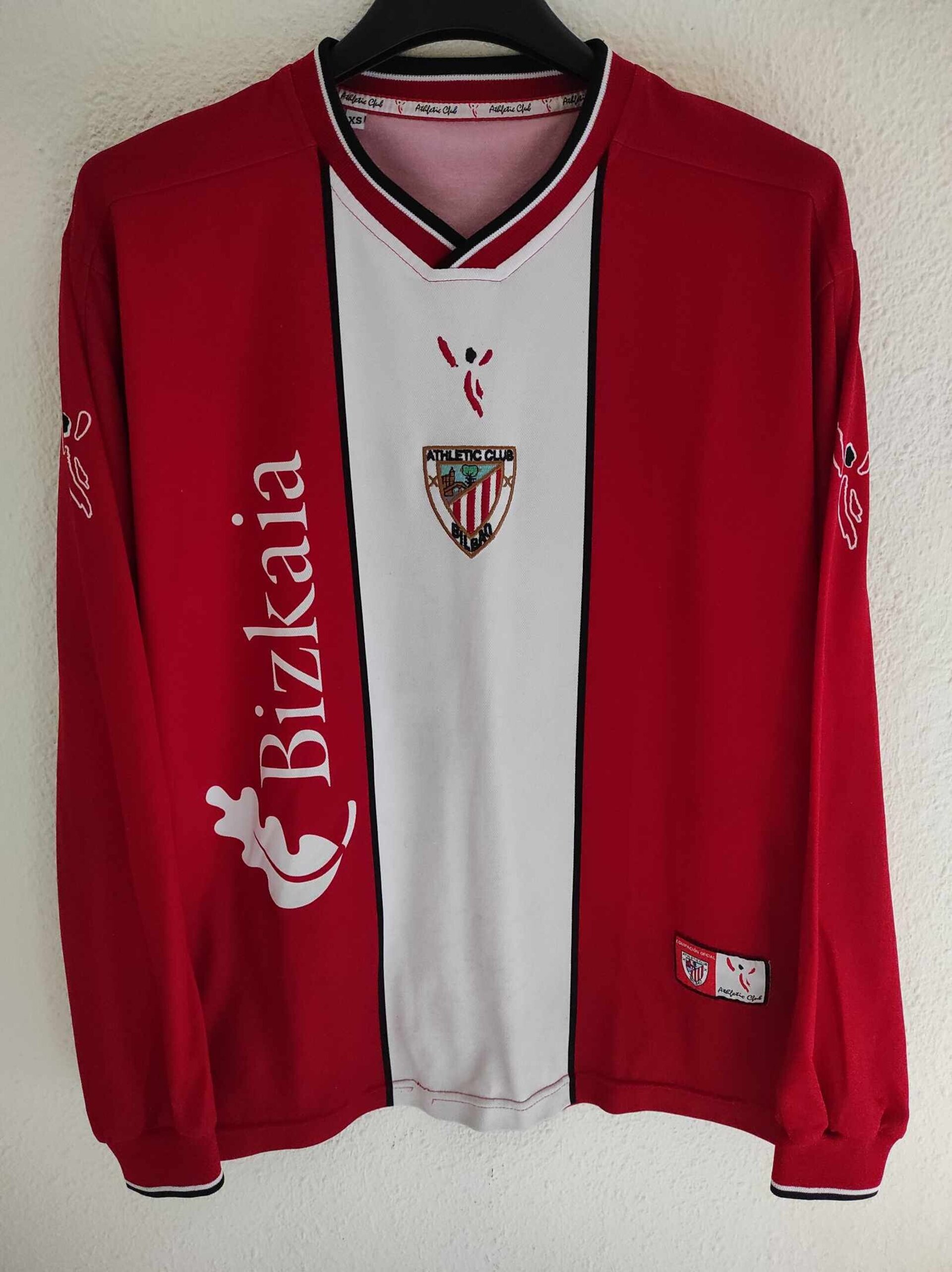ATHLETIC CLUB BILBAO 2003-2004 number 12 Preseason XS - 1