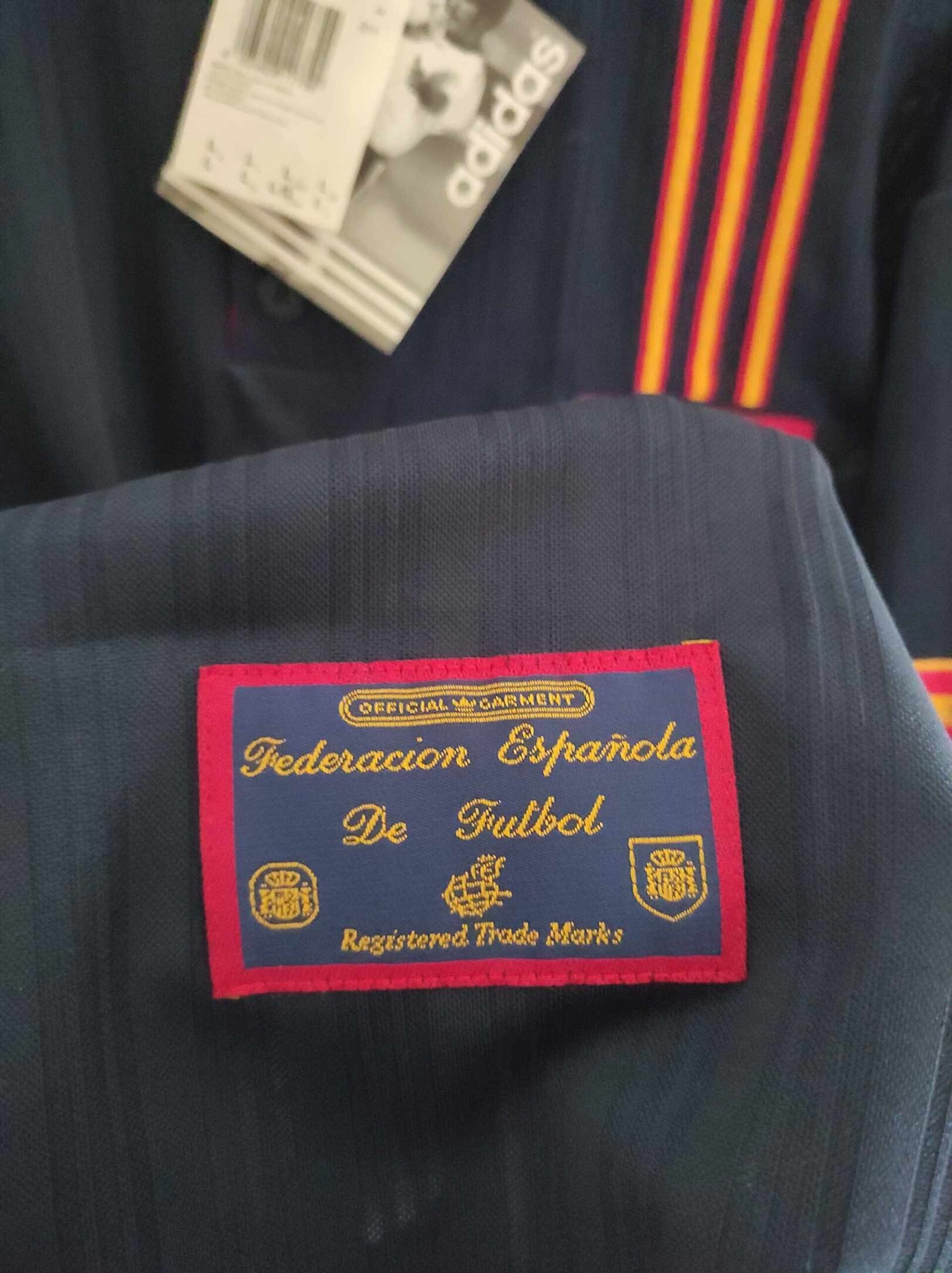 SPAIN 1996 EURO BNWT away L - 6