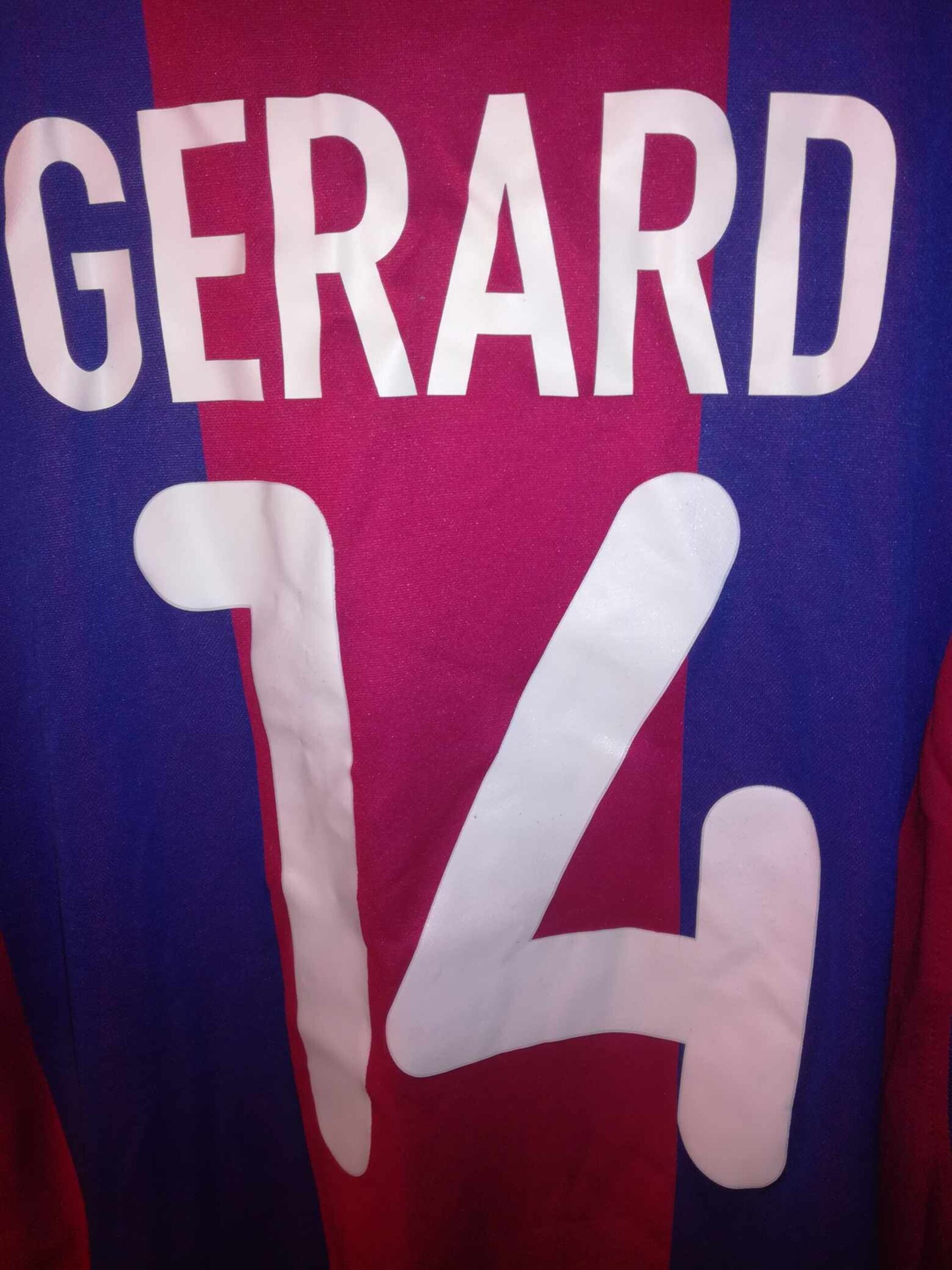 FC BARCELONA 2000-2001 Gerard 14 BNWT M - 8