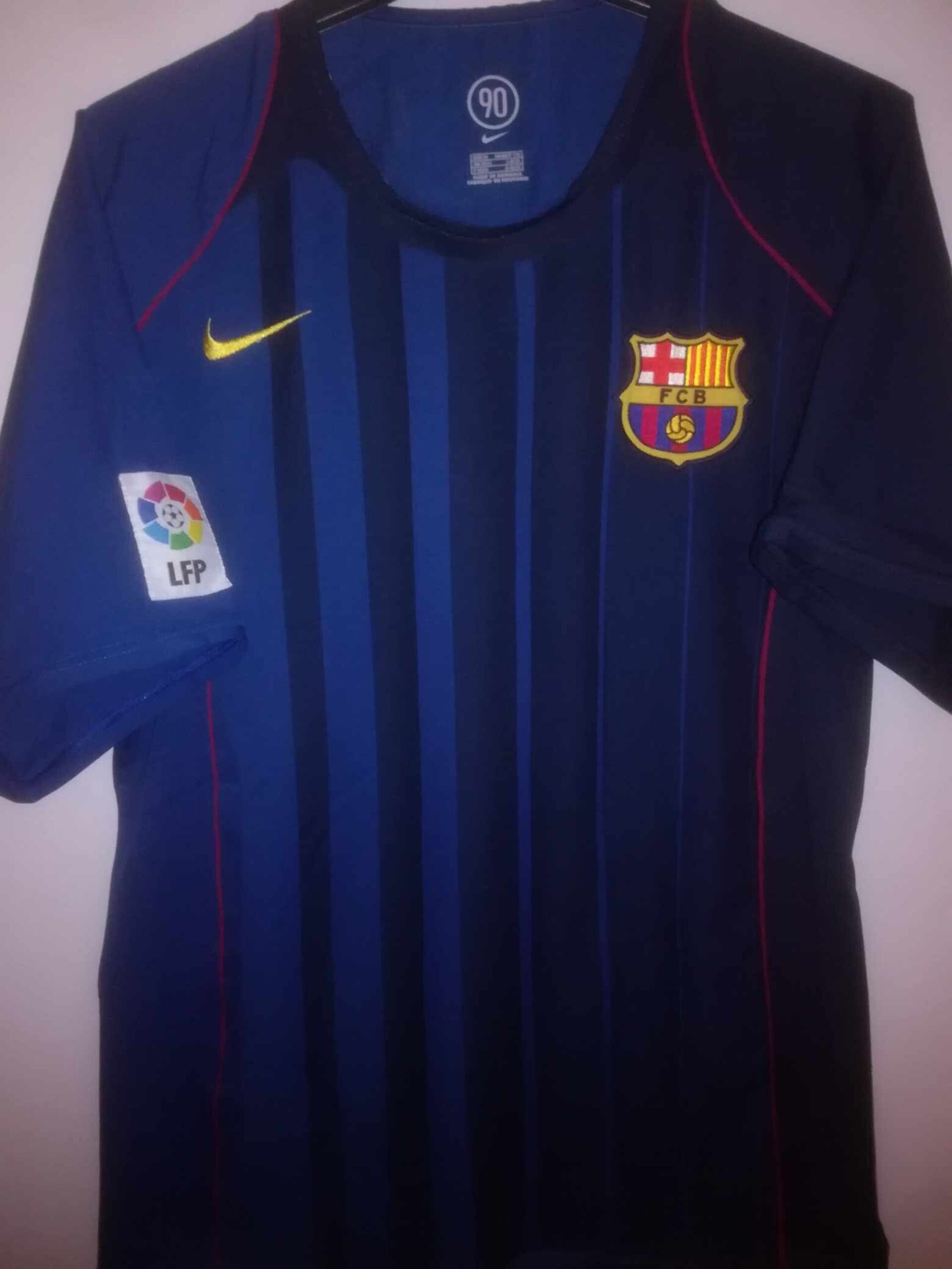 FC BARCELONA 2004-2005 Eto'o 9 away M - 2