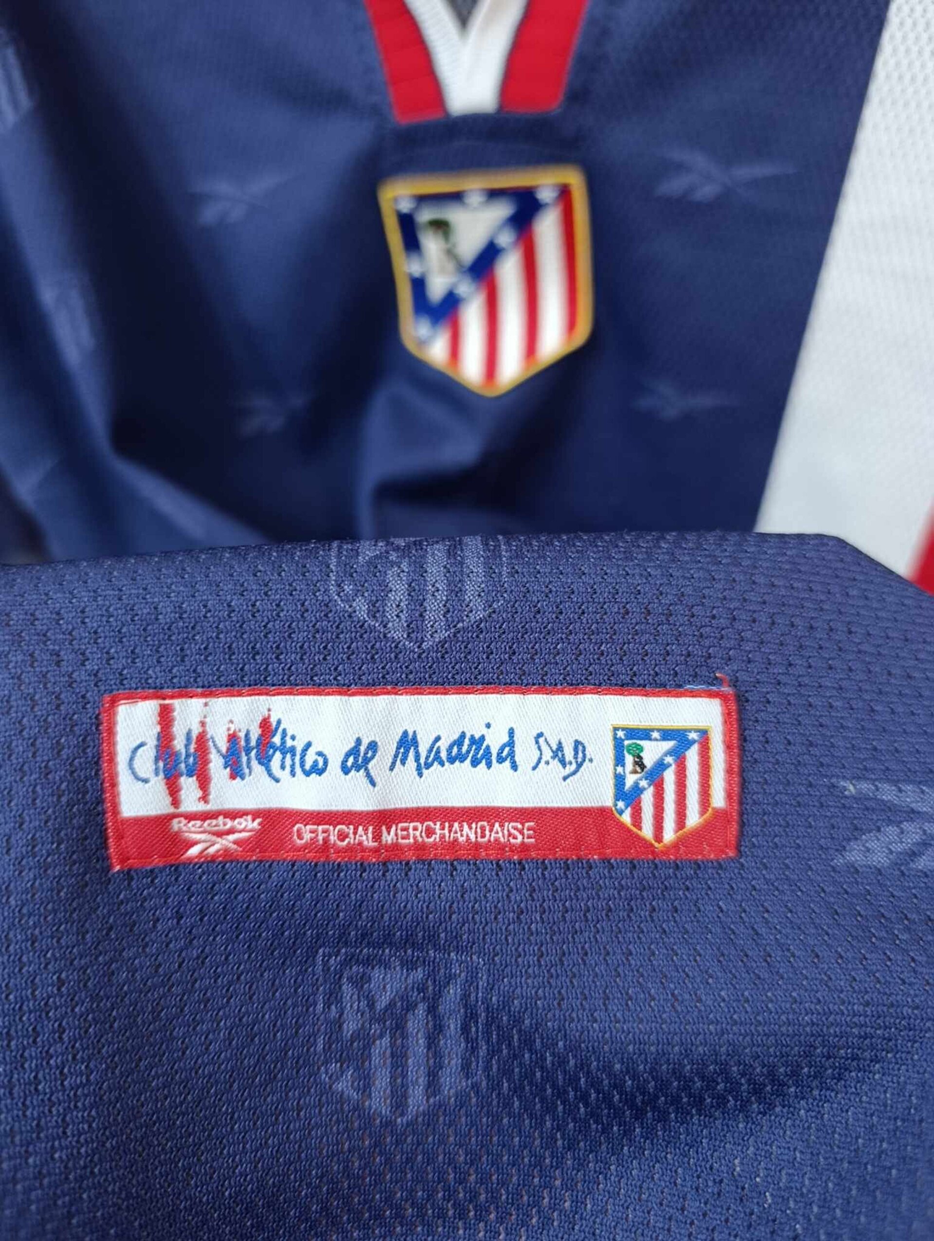 ATLETICO MADRID 1999-2000 away number 5 XL - 5