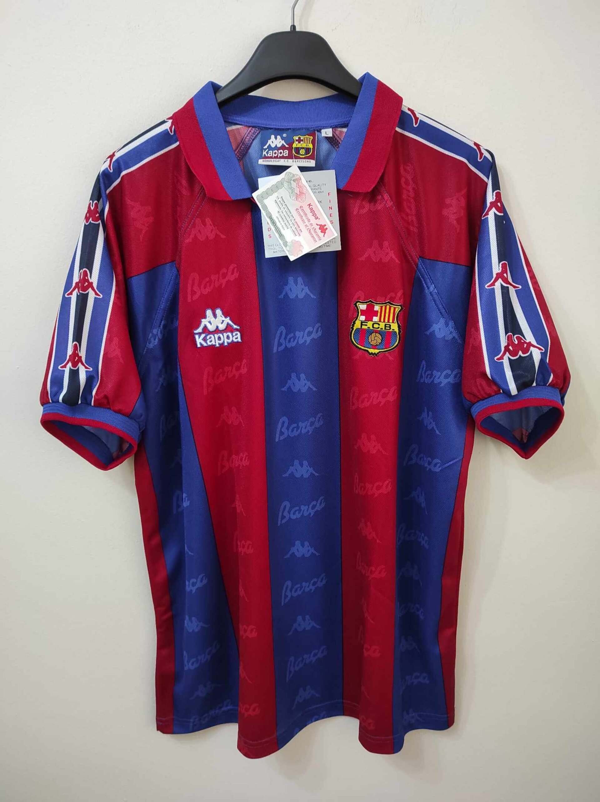 FC BARCELONA 1995-1996 BNWT L - 1