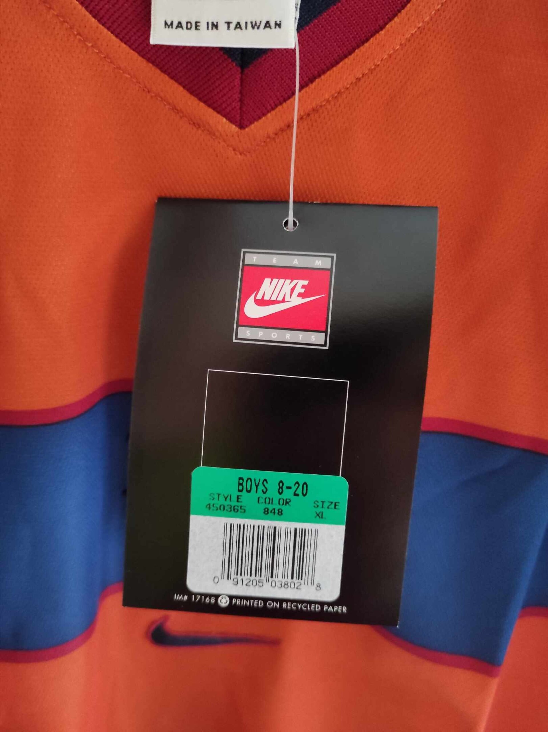 FC BARCELONA 1998-1999 away BNWT XL Kids (like S) - 4