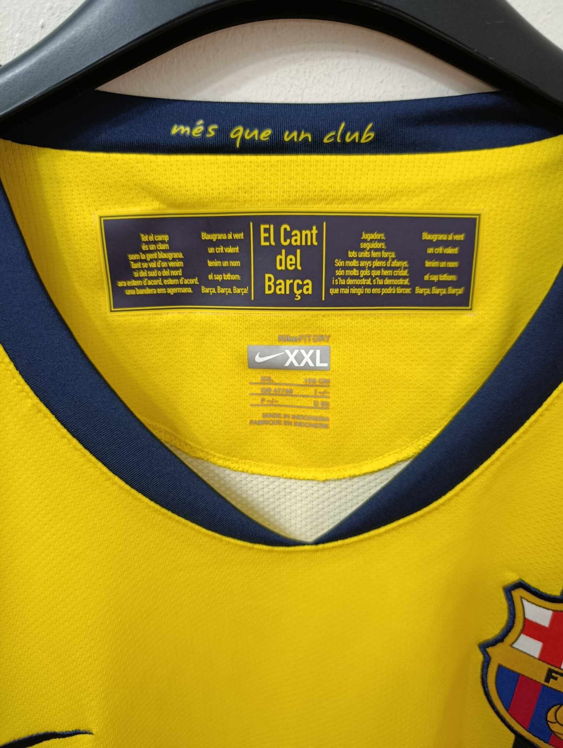 FC BARCELONA 2008-2009 away XXL - 2