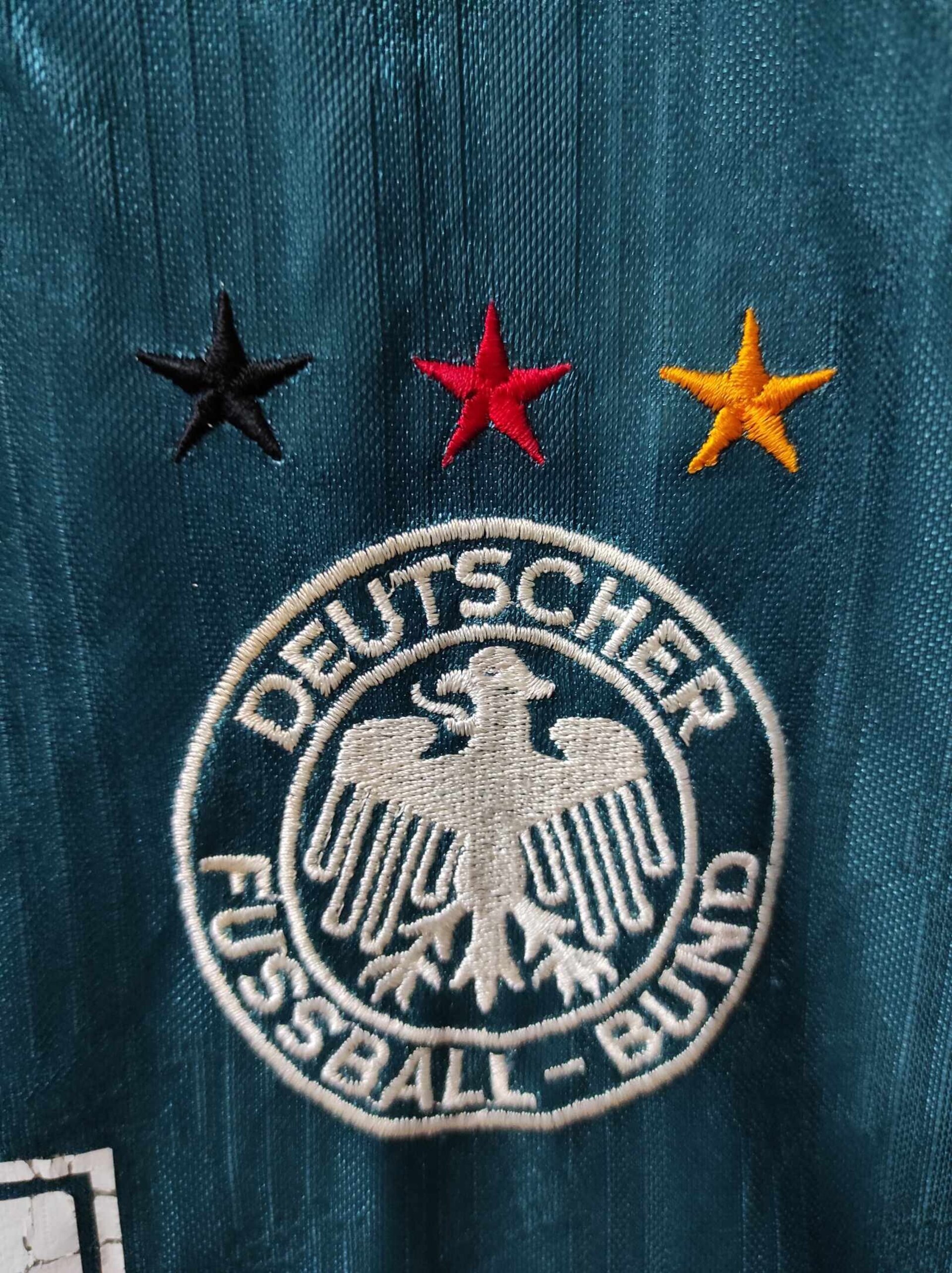 GERMANY 1996 EURO away number 14 L - 3