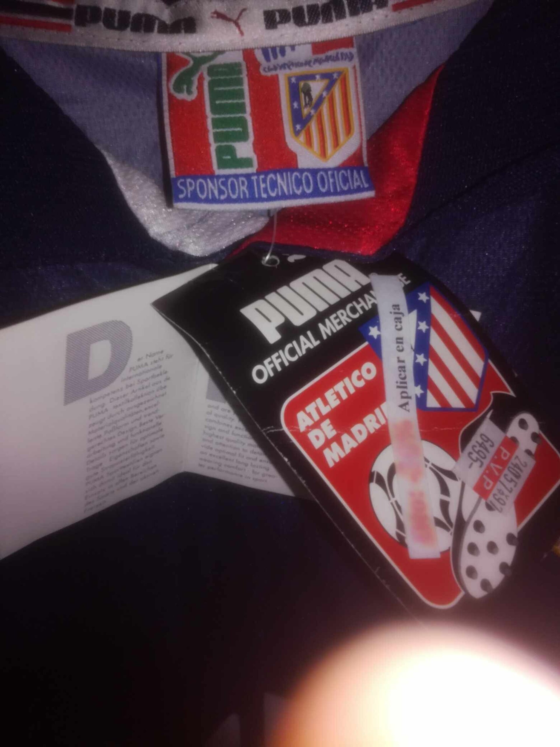 ATLETICO MADRID 1997-1998 away BNWT XL - 3