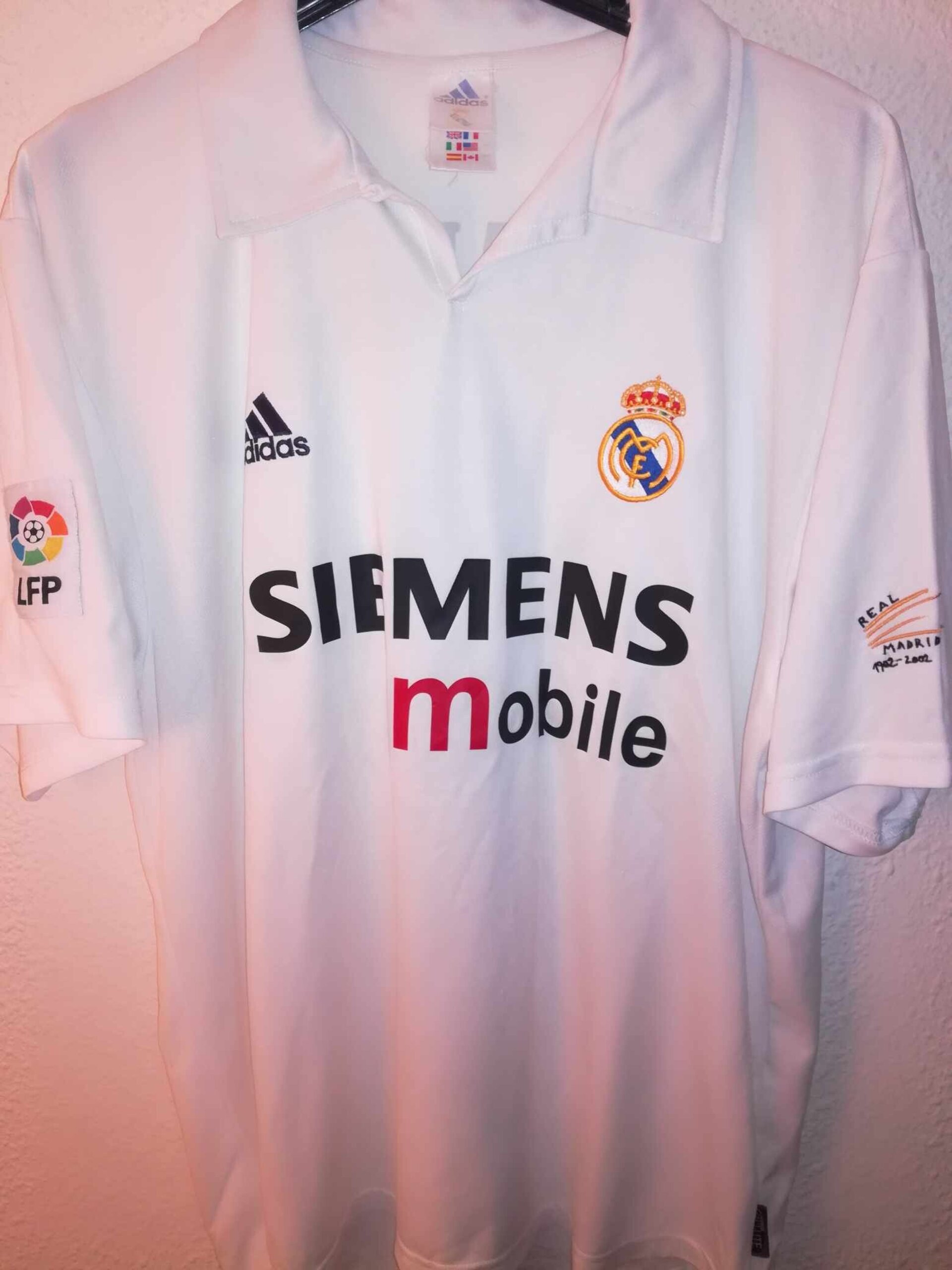 REAL MADRID 2002-2003 Raul 7 Centenary L - 2