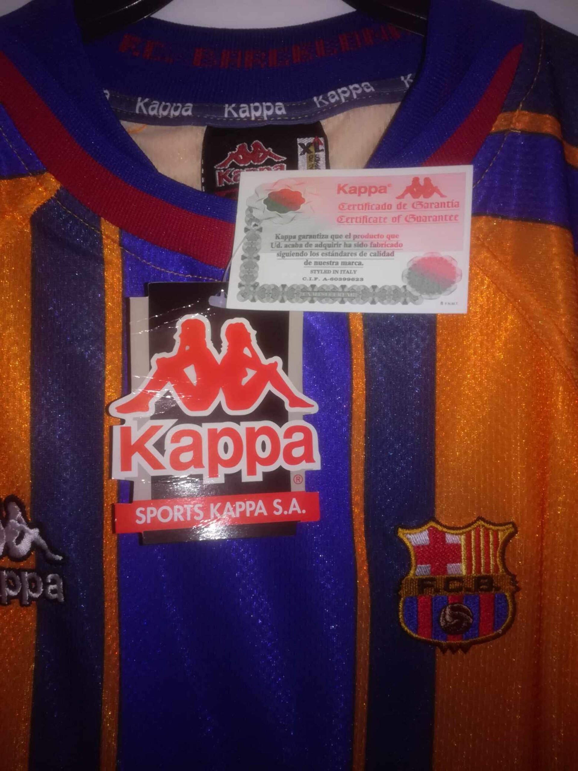 FC BARCELONA 1997-1998 away BNWT XL - 2