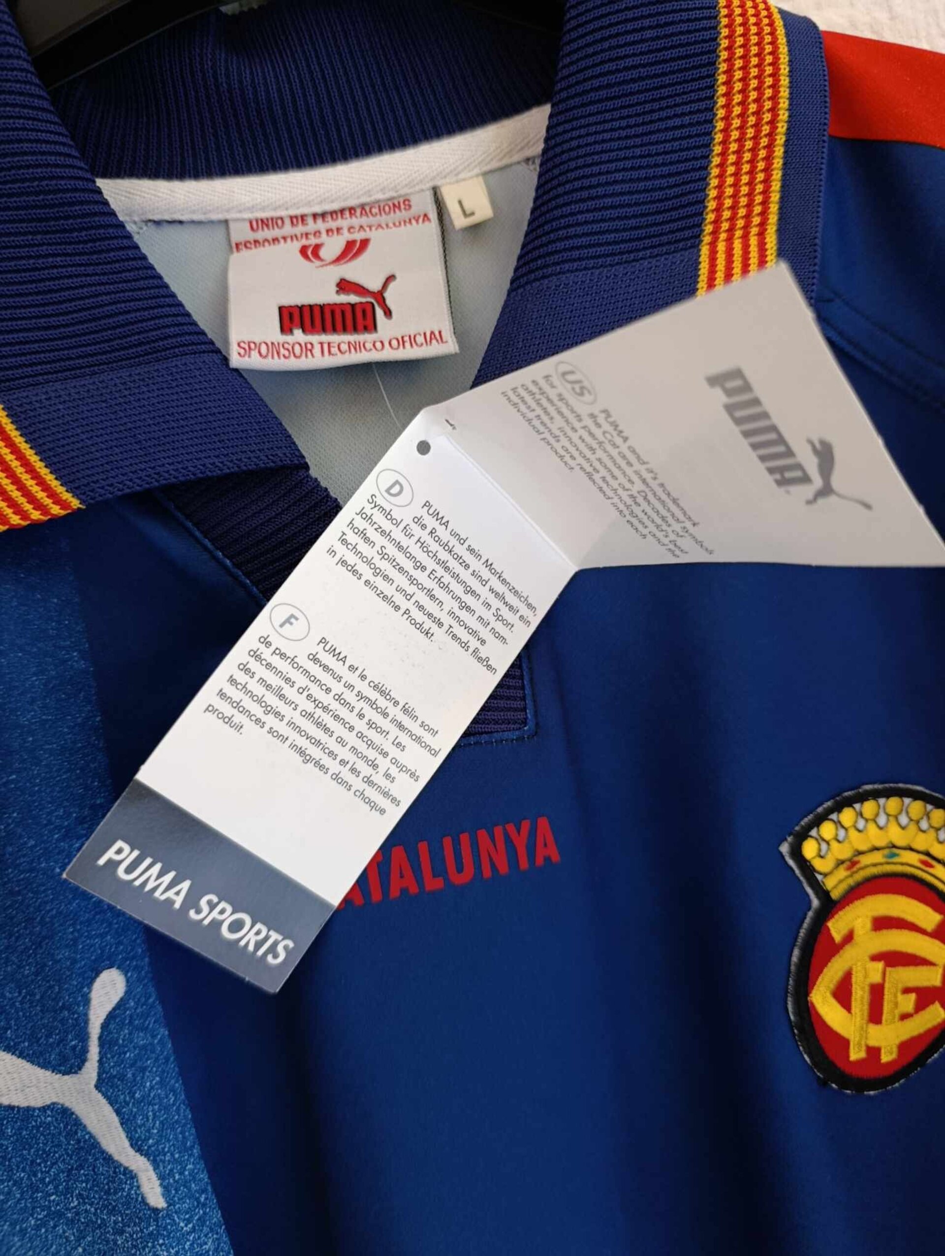 CATALUNYA 2002-2003 BNWT number 3 L - 3