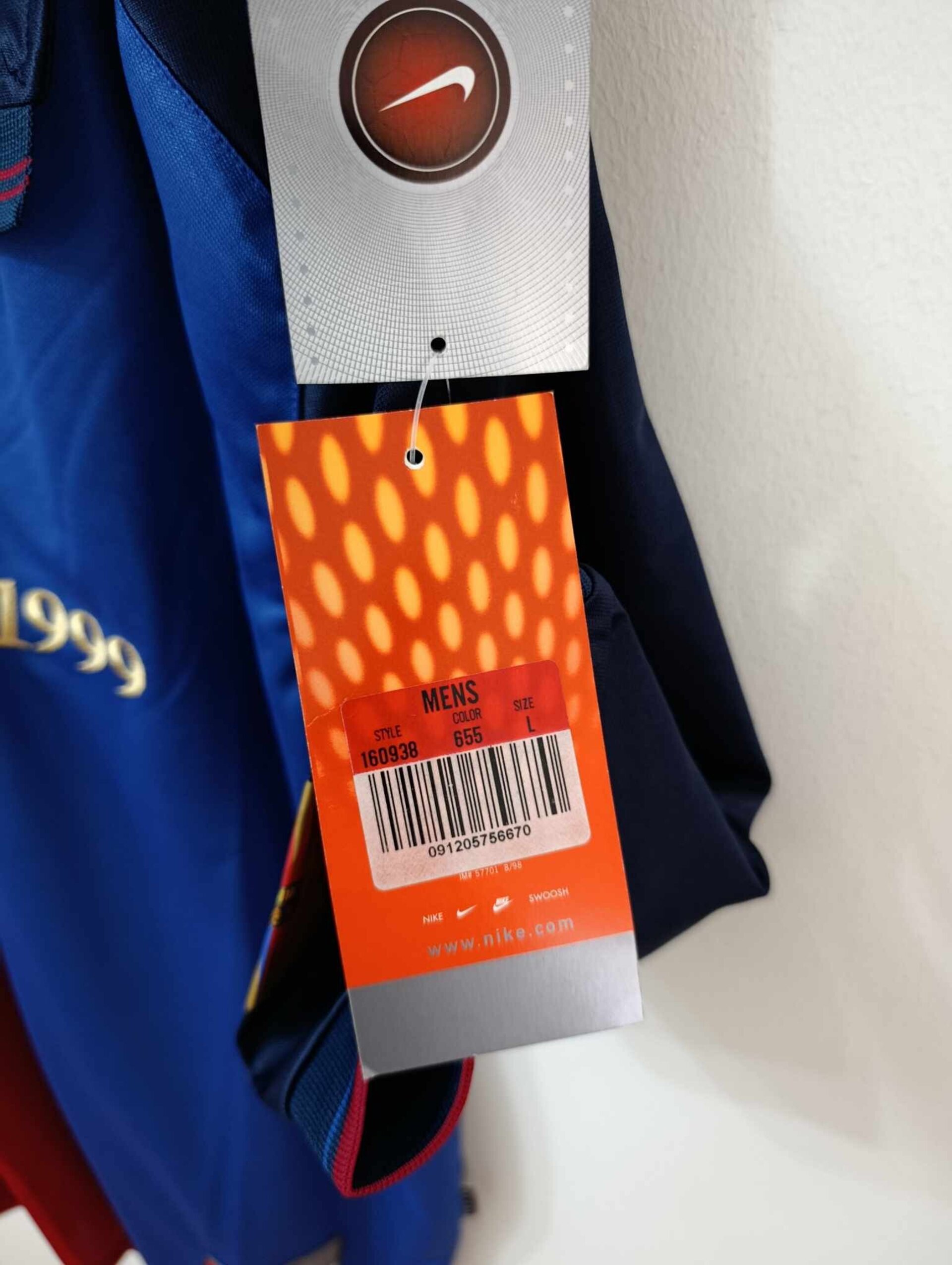 FC BARCELONA 1998-1999 Centenary BNWT L - 6