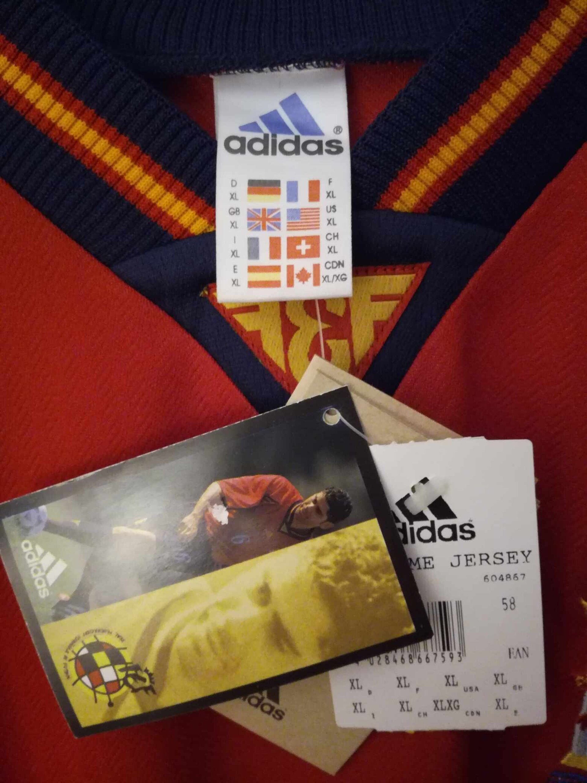 SPAIN 1998 World Cup BNWT XL - 3