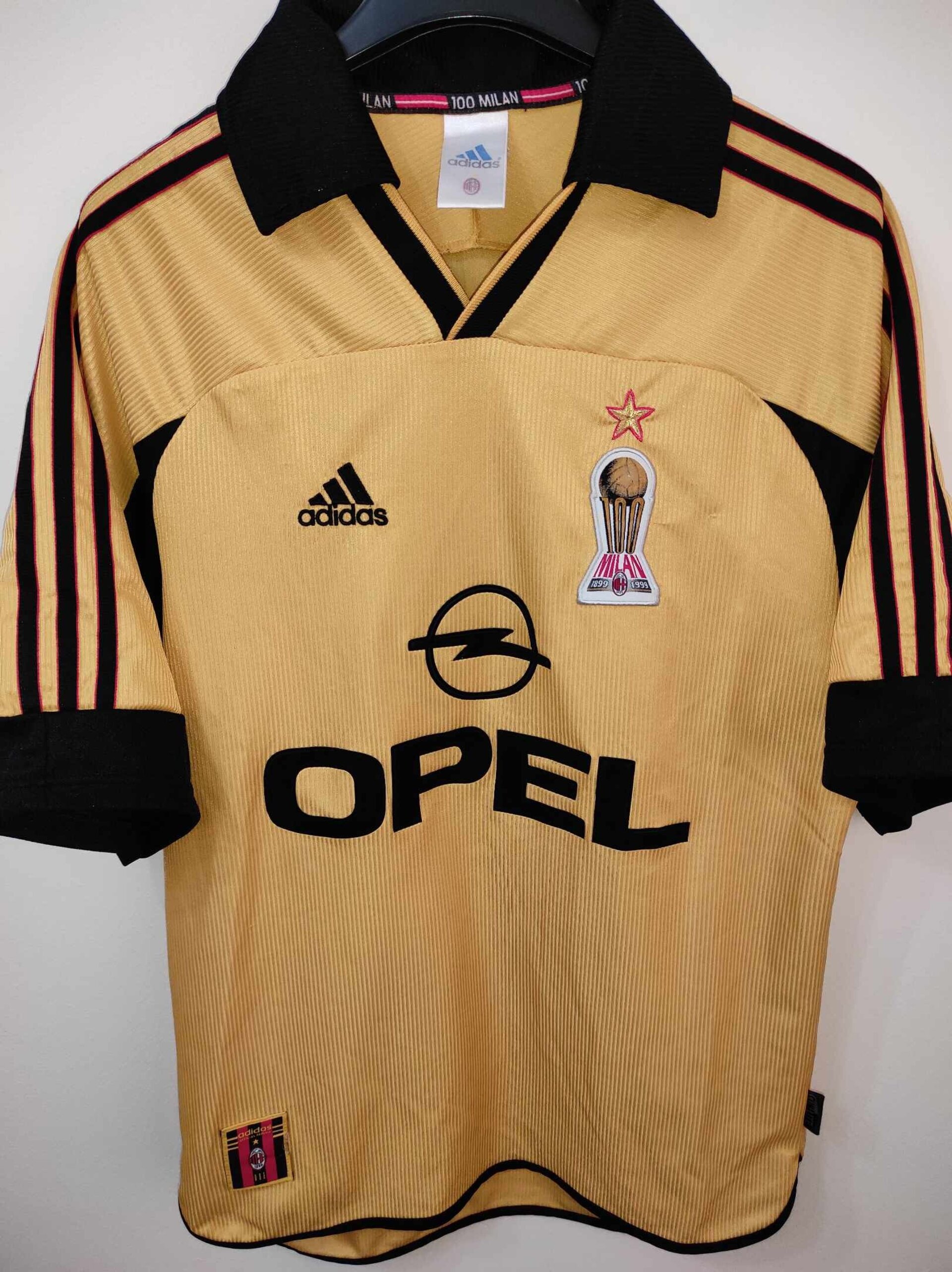 AC MILAN 1999-2000 Shevchenko 7 Centenary away S - 2