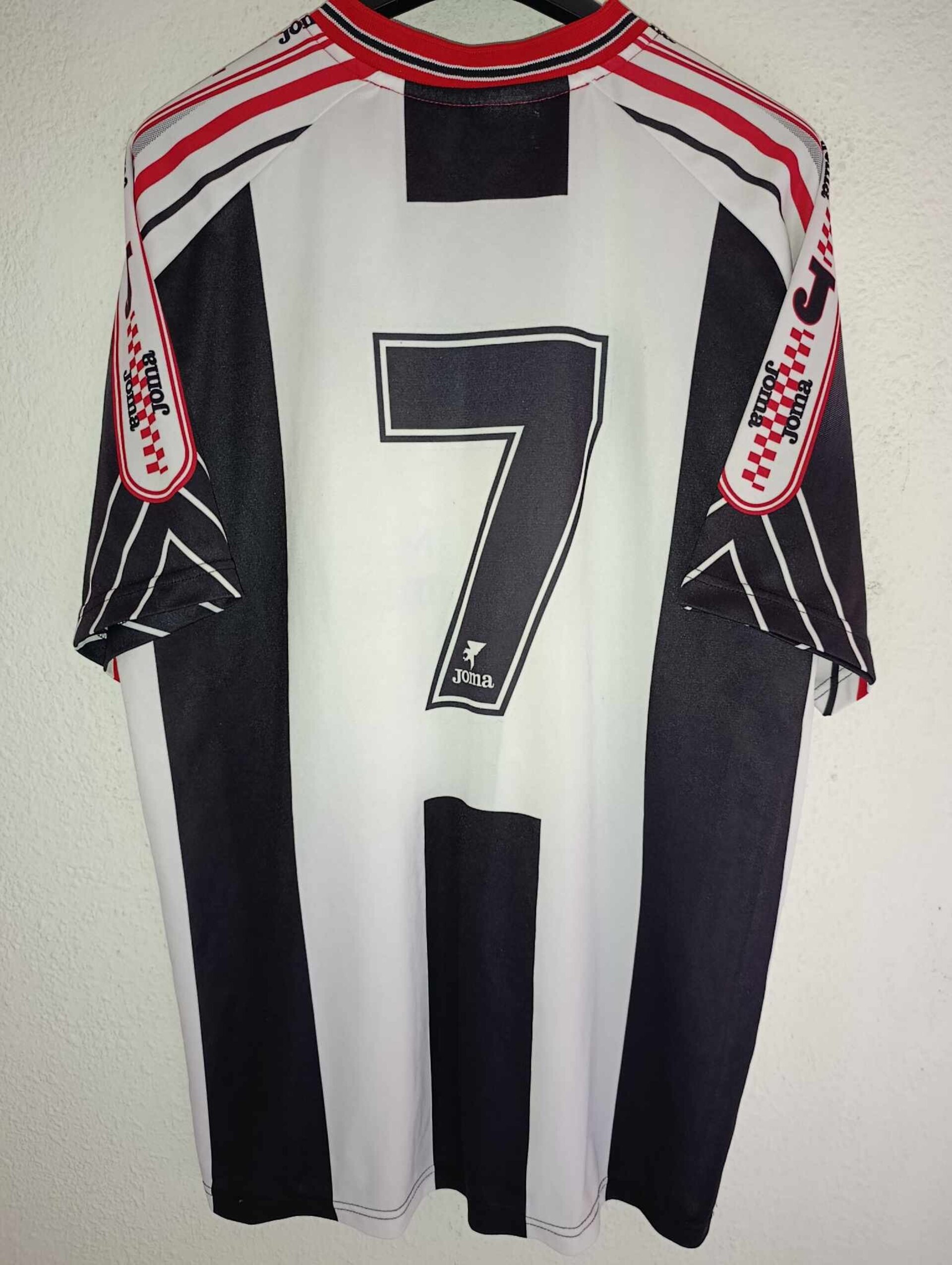 LEVANTE 1998-1999 number 7 Match Worn XL - 2