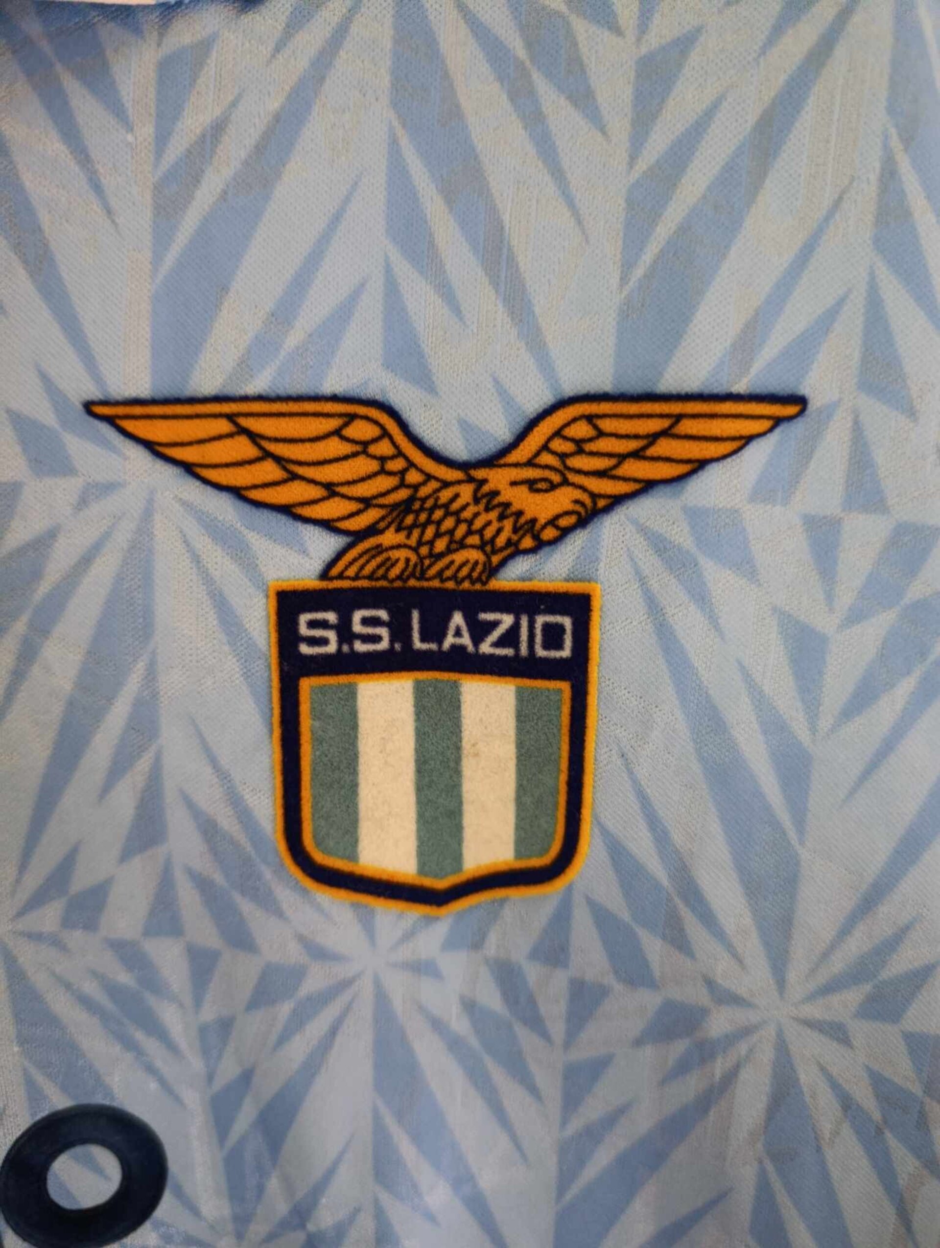 SS LAZIO 1991-1992 number 9 Match Worn XL - 6