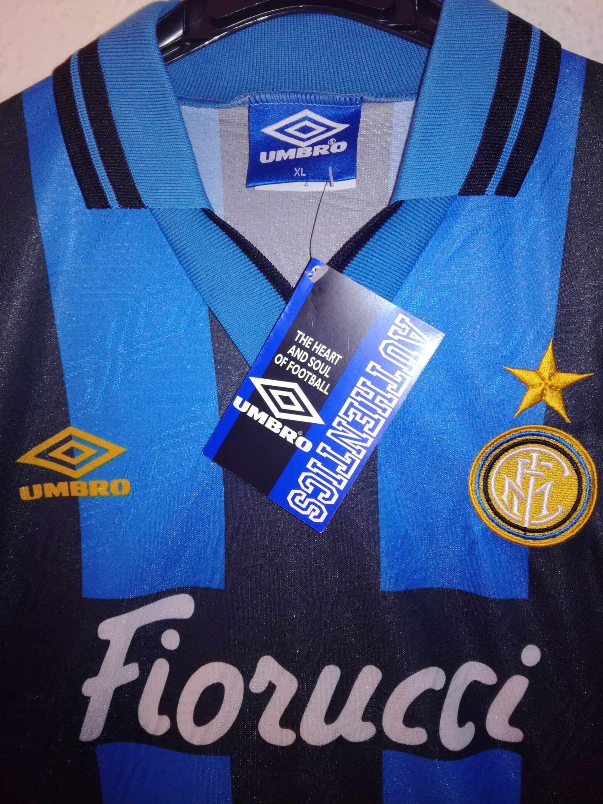 INTER MILAN 1994-1995 BNWT XL - 2