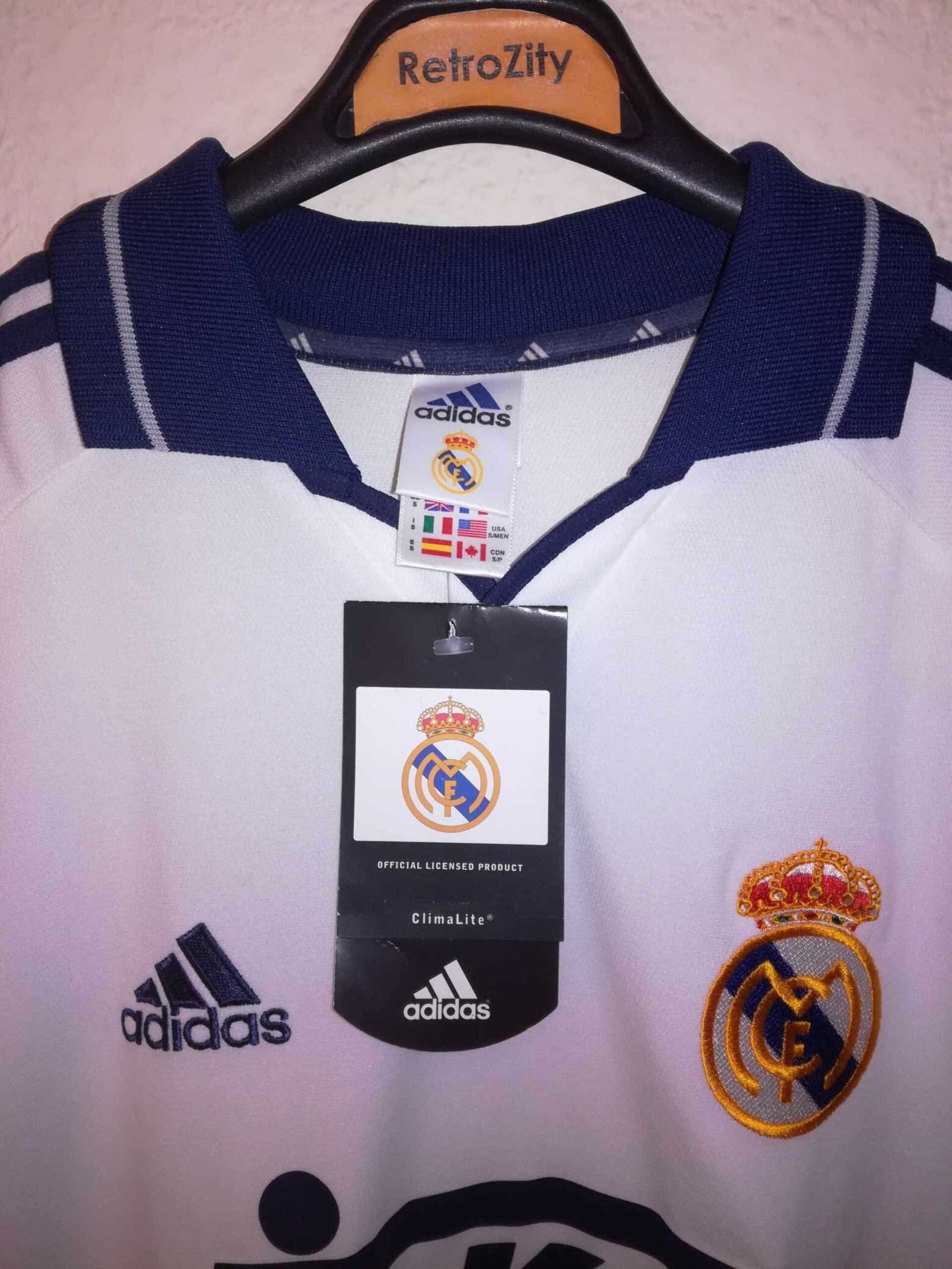 REAL MADRID 2000-2001 BNWT S - 2