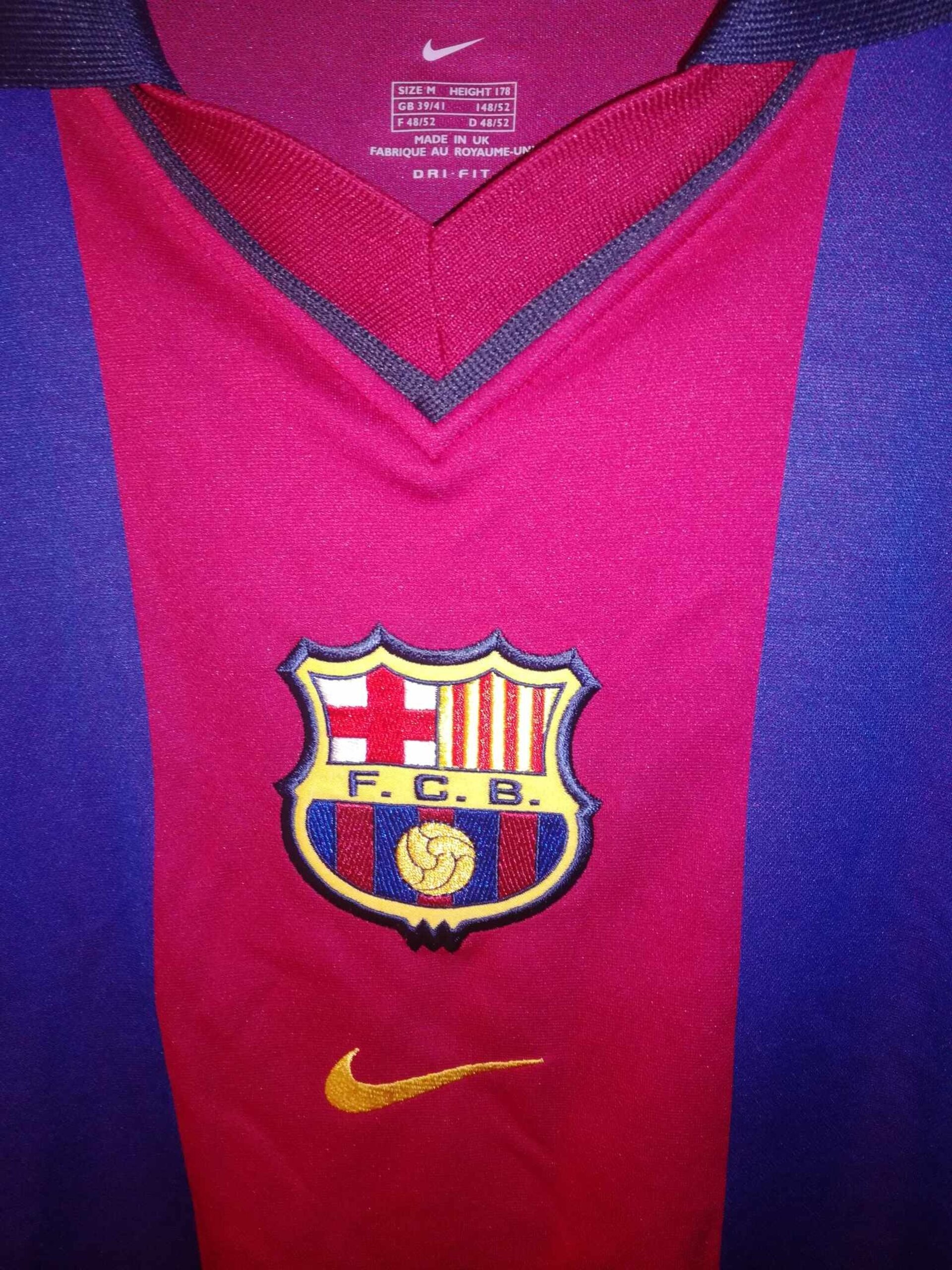 FC BARCELONA 2000-2001 Gerard 14 BNWT M - 3