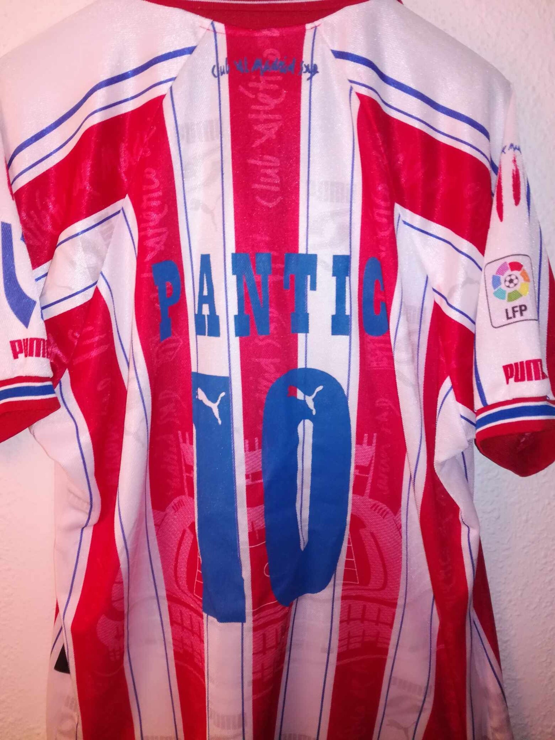 ATLETICO MADRID 1996-1997 Pantic 10 L - 1
