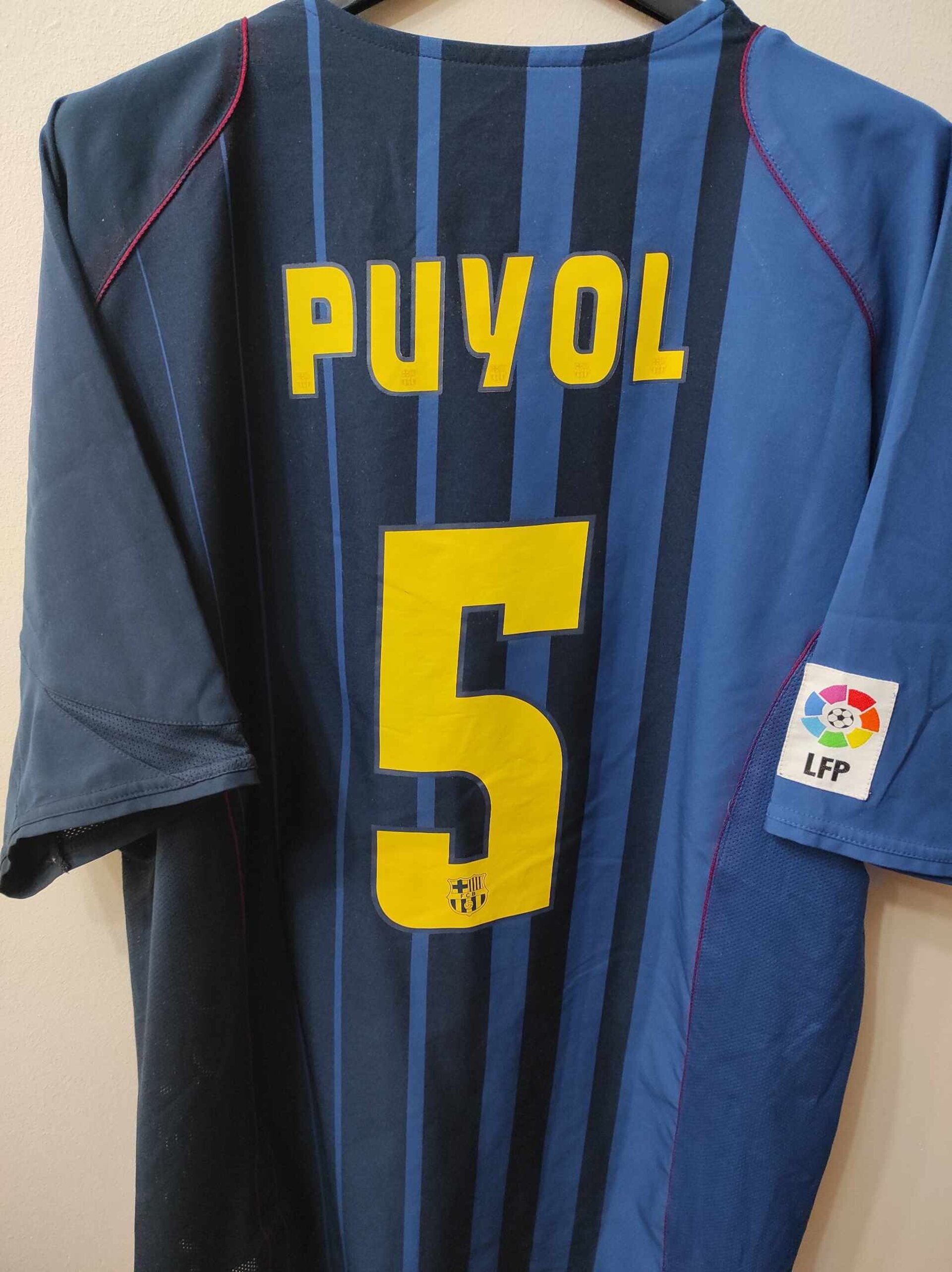FC BARCELONA 2004-2005 away Puyol 5 XXL - 1