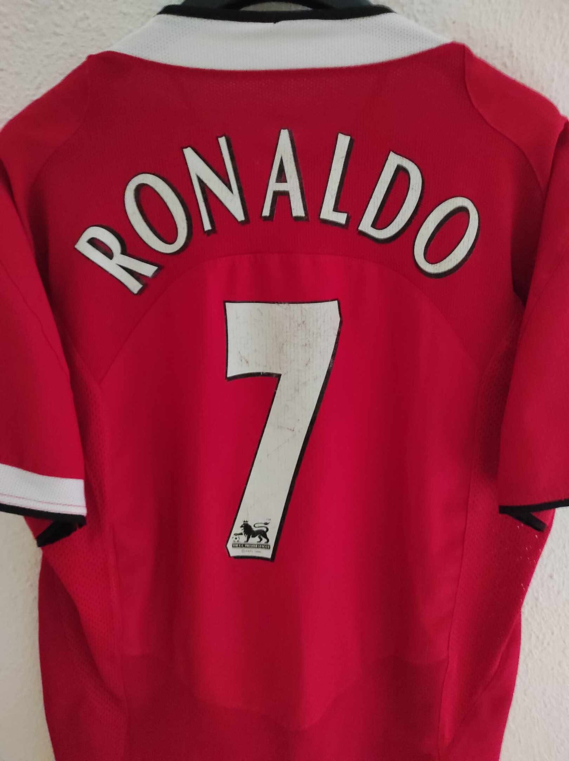 MANCHESTER UNITED 2004-2005 Ronaldo 7 M - 6