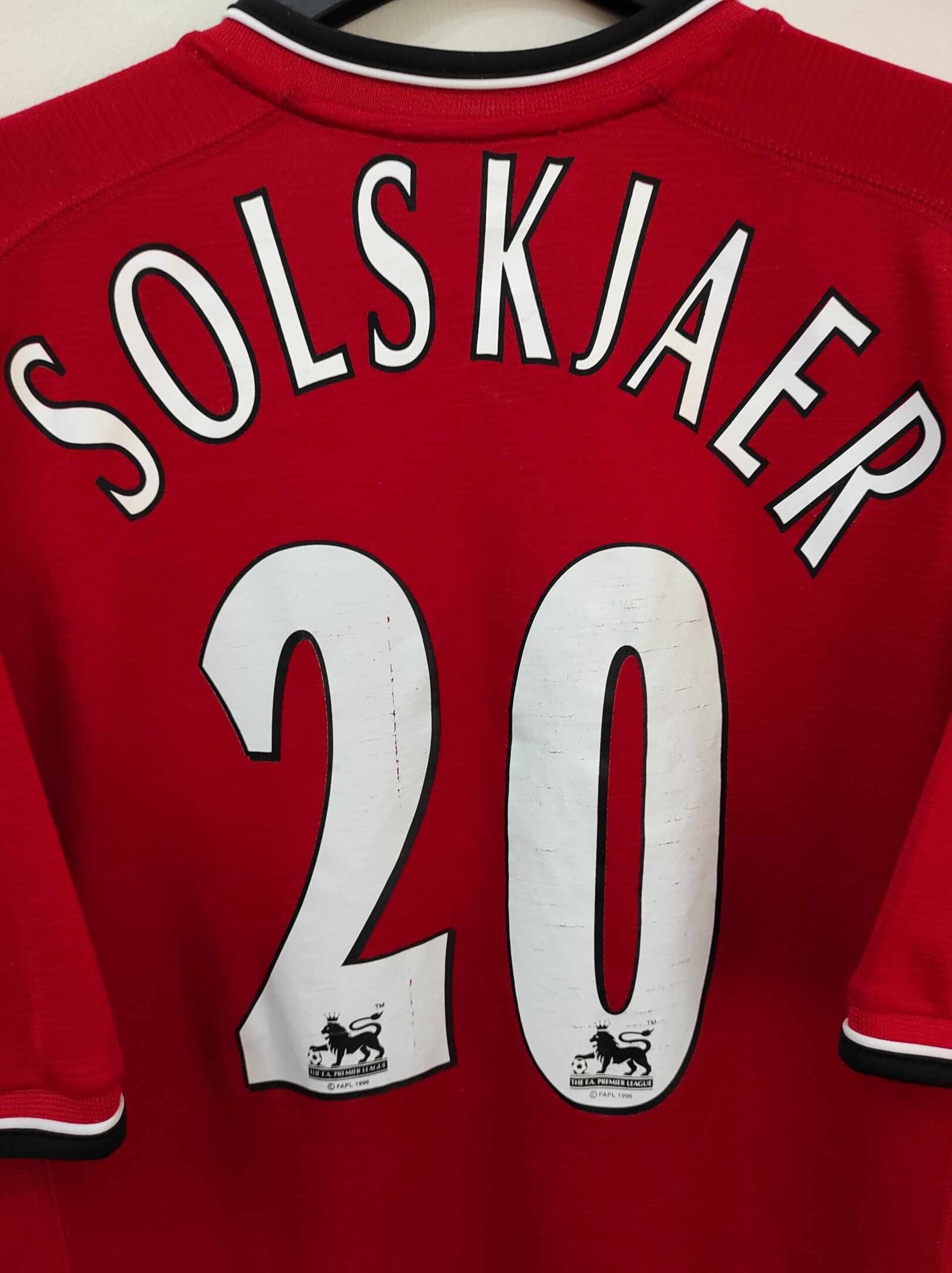 MANCHESTER UNITED 2000-2001 Solskjaer 20 L - 4