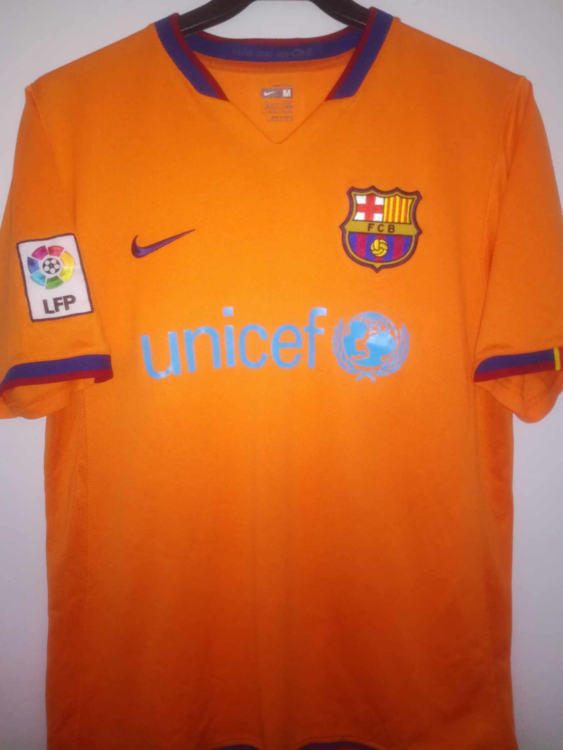 FC BARCELONA 2006-2007 Messi 19 away M - 2