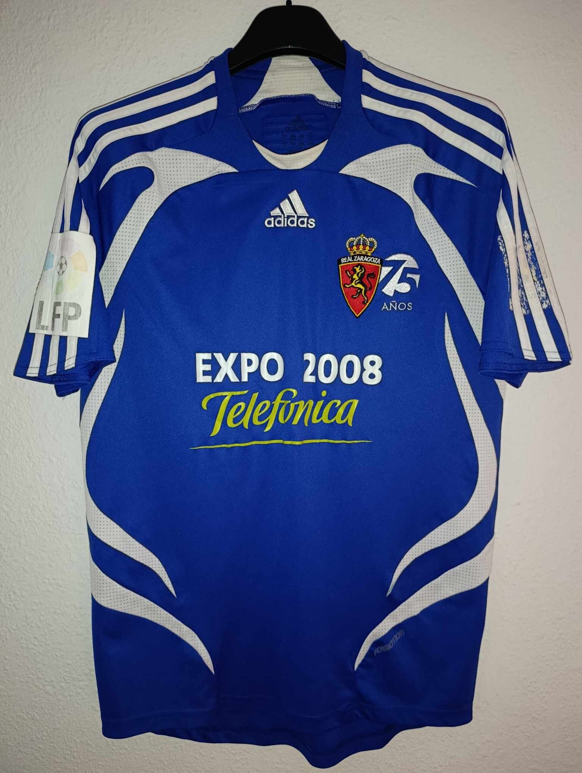 REAL ZARAGOZA 2007-2008 75 Aniversary S - 1