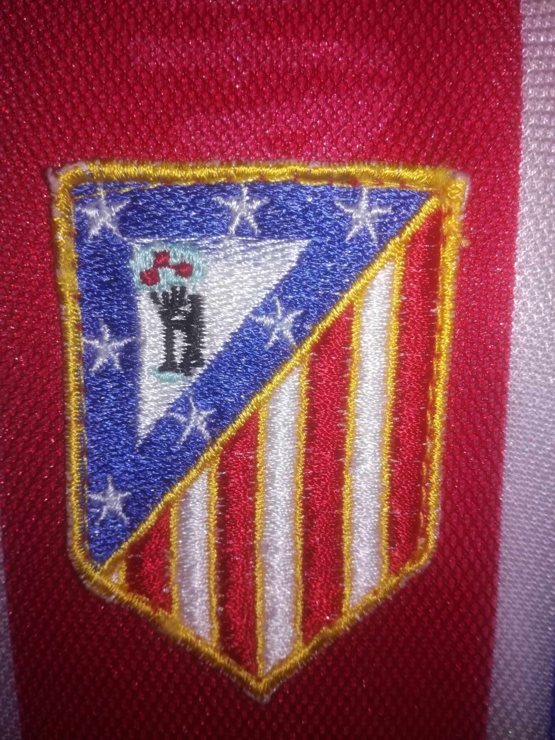 ATLETICO MADRID 1996-1997 Kiko 19 Match Worn M - 7