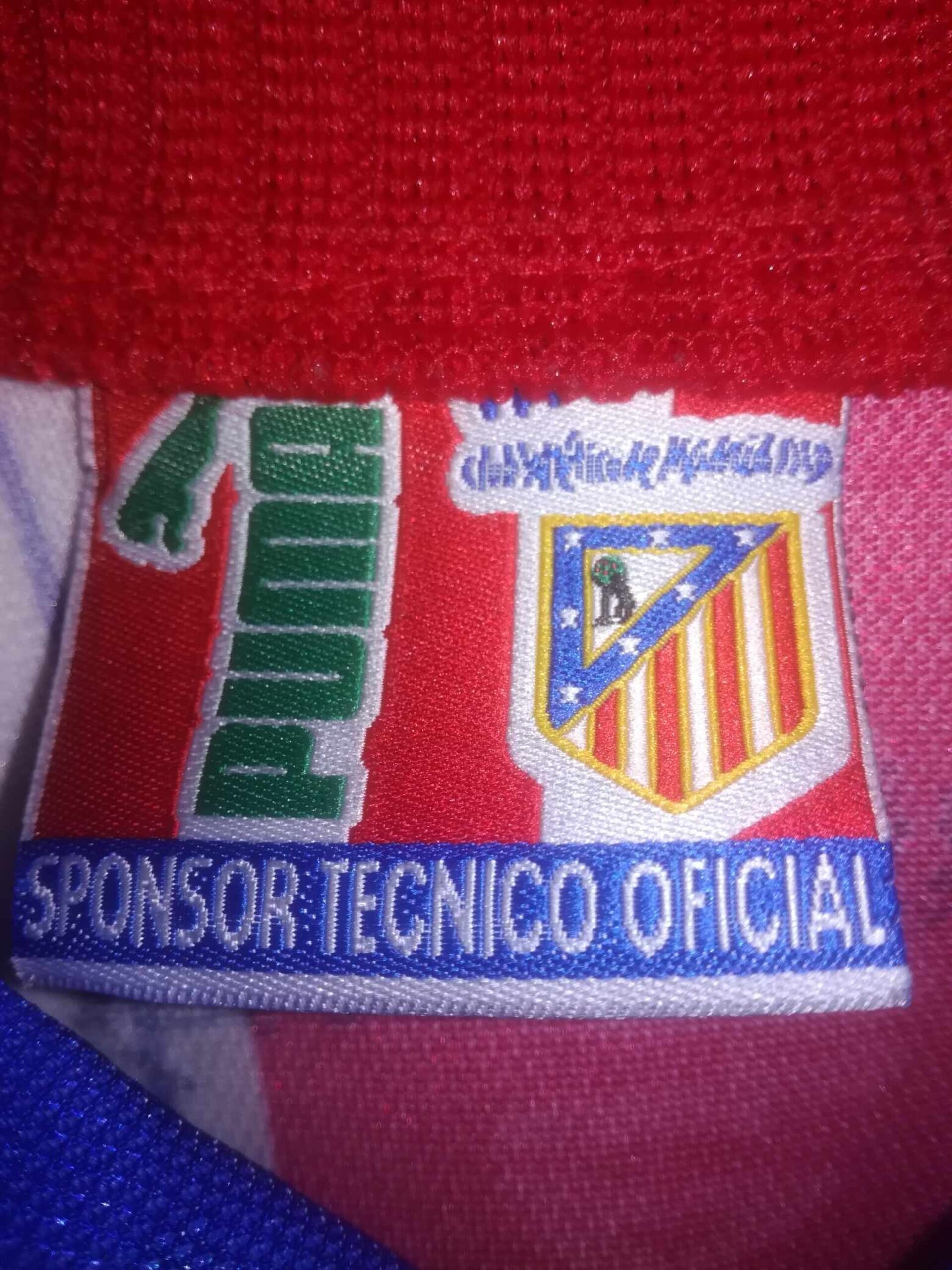 ATLETICO MADRID 1996-1997 Kiko 19 Match Worn M - 4