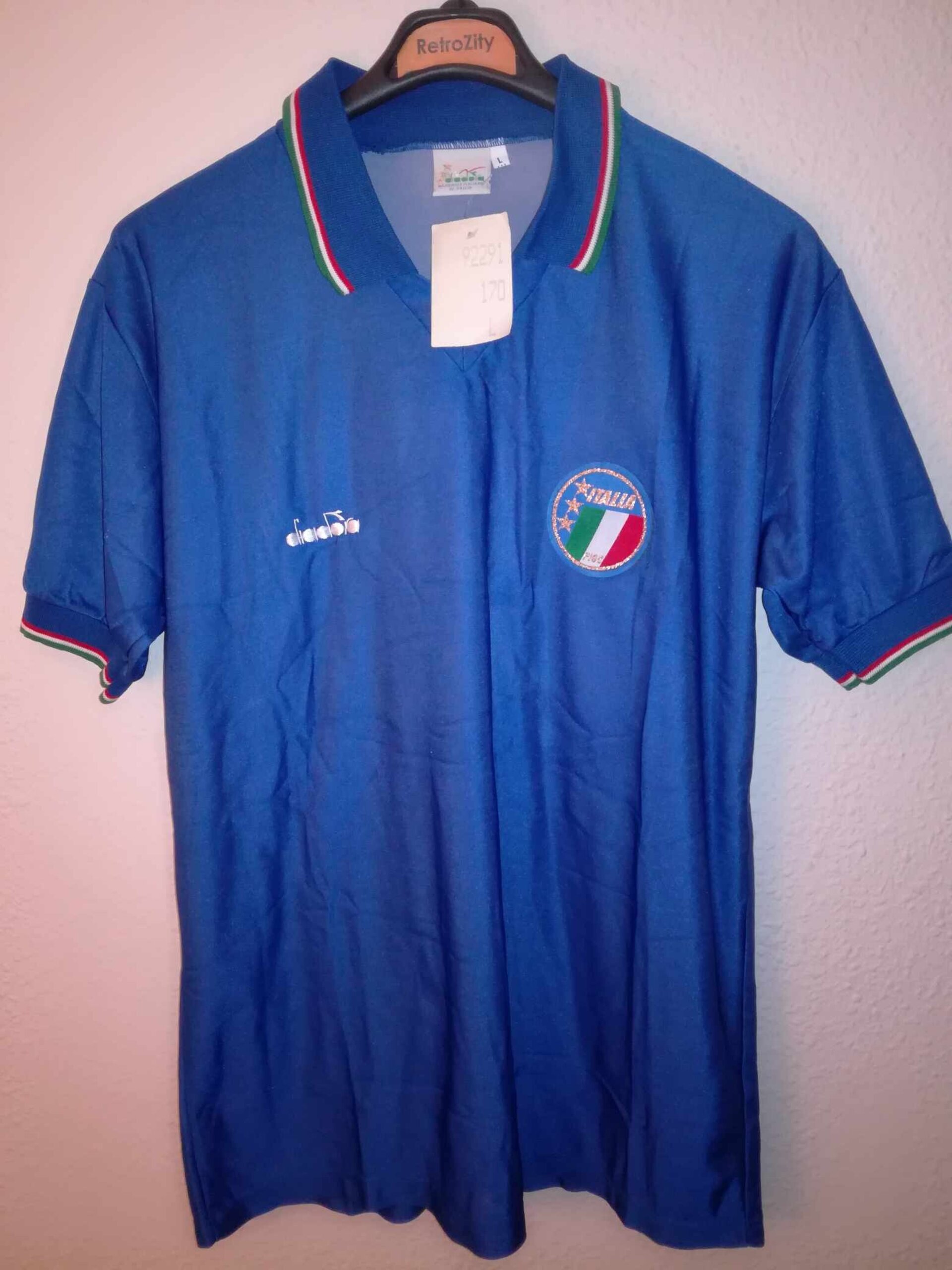 ITALY 1990 World Cup BNWT Schillaci 19 L - 2