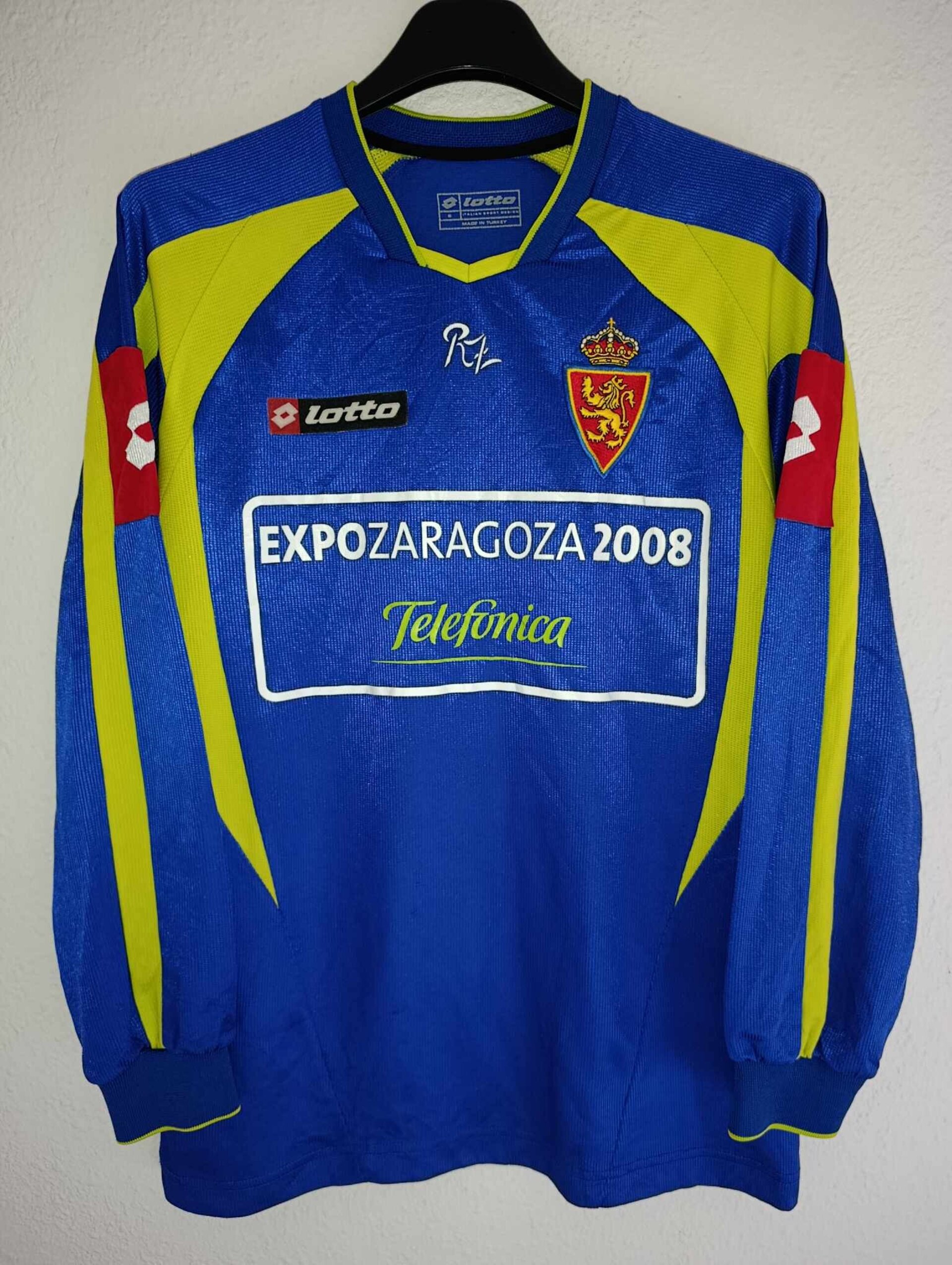 REAL ZARAGOZA 2005-2006 away number 9 S - 1