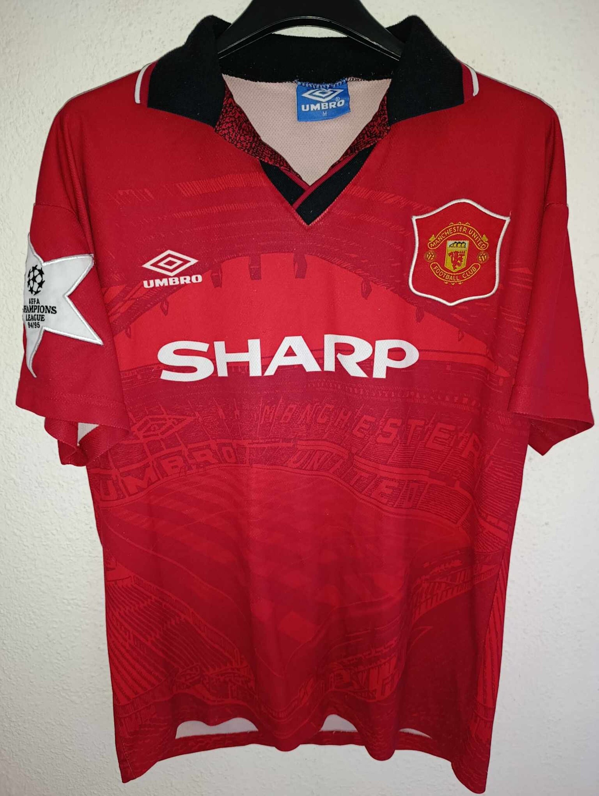 MANCHESTER UNITED 1994-1996 Cantona 7 M - 2