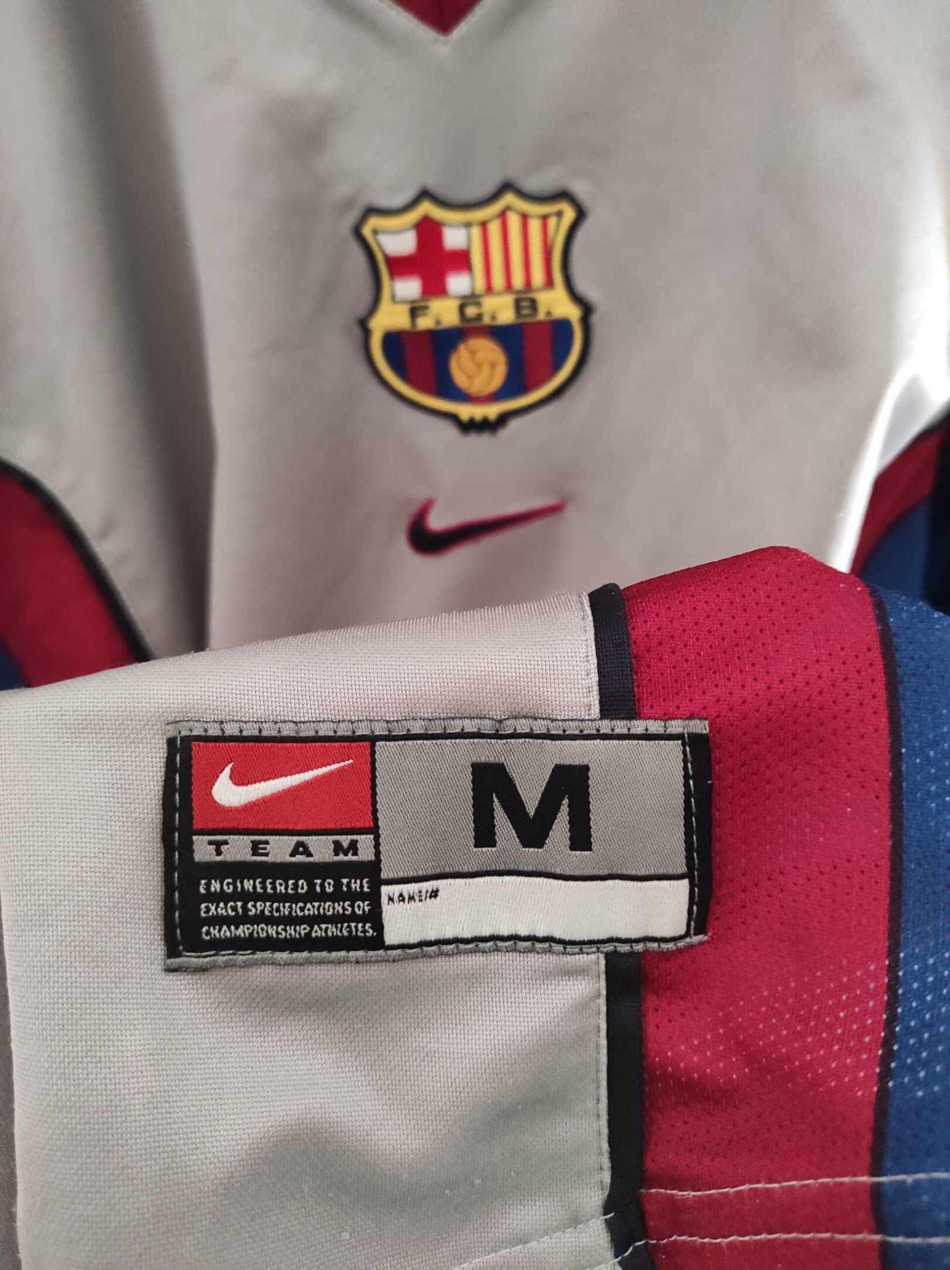 FC BARCELONA 1998-2001 Guardiola 4 away M - 5