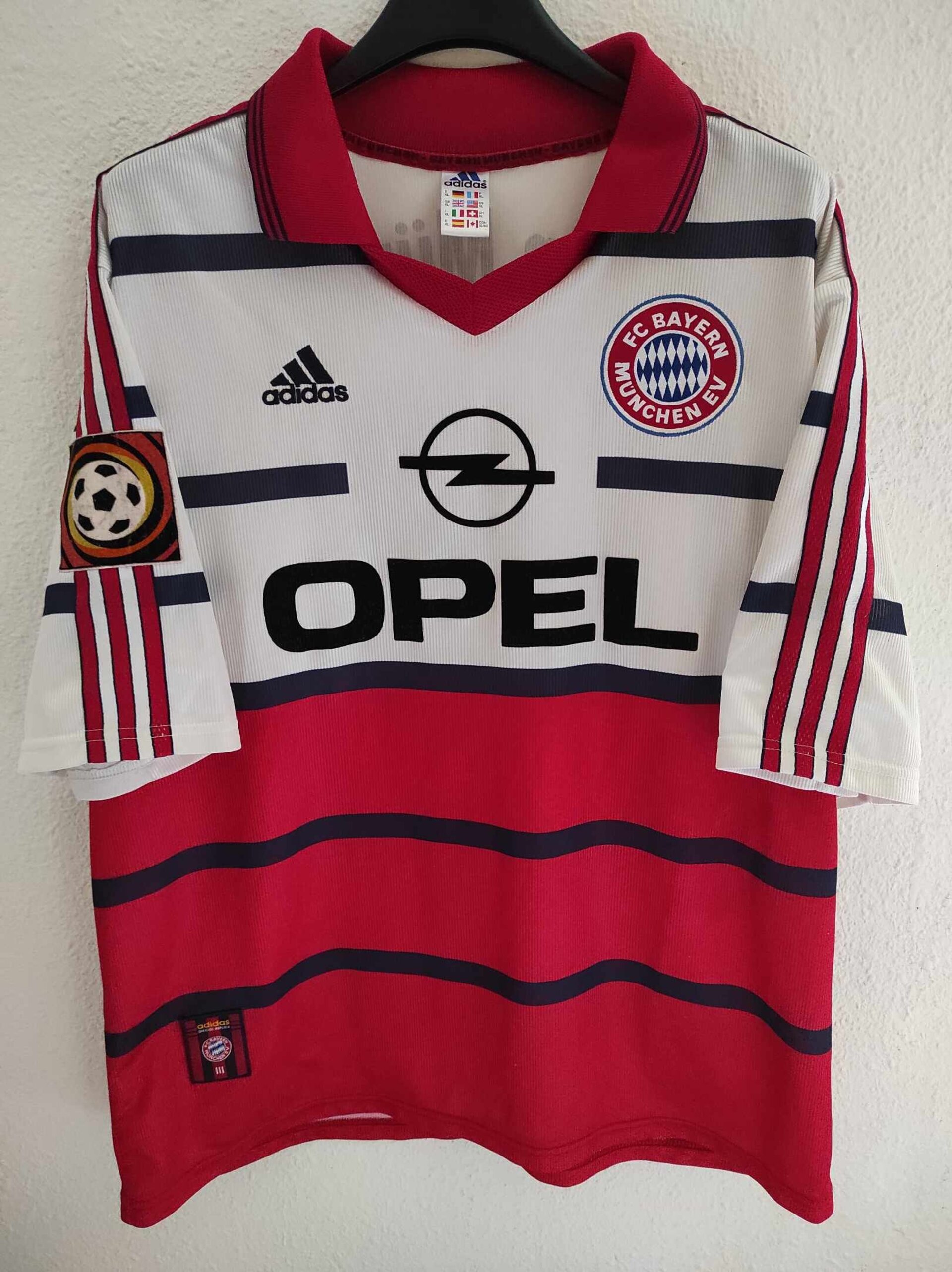 BAYERN MUNICH 1998-2000 Jancker 19 XL - 2