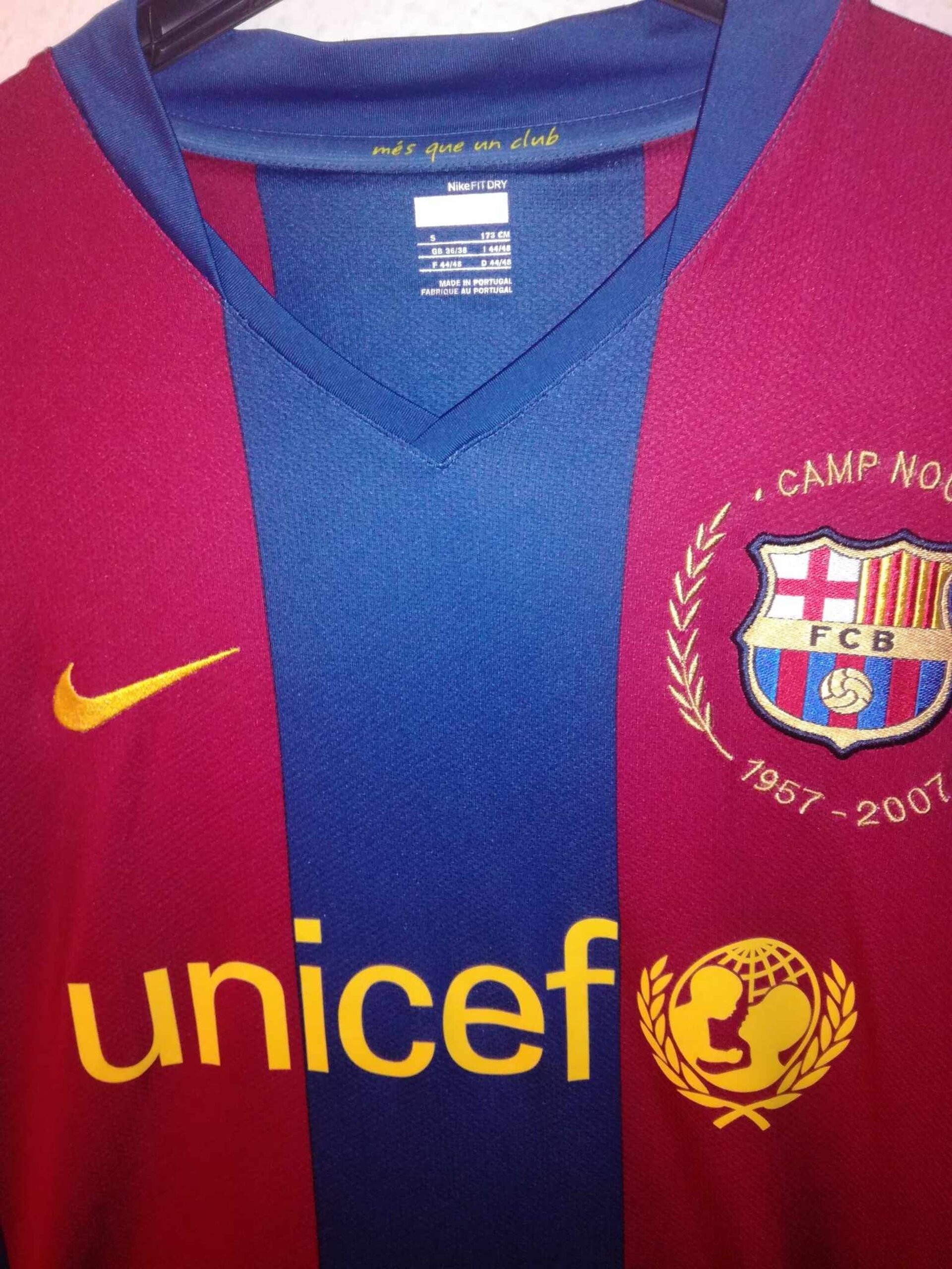 FC BARCELONA 2007-2008 Messi 19 S - 4