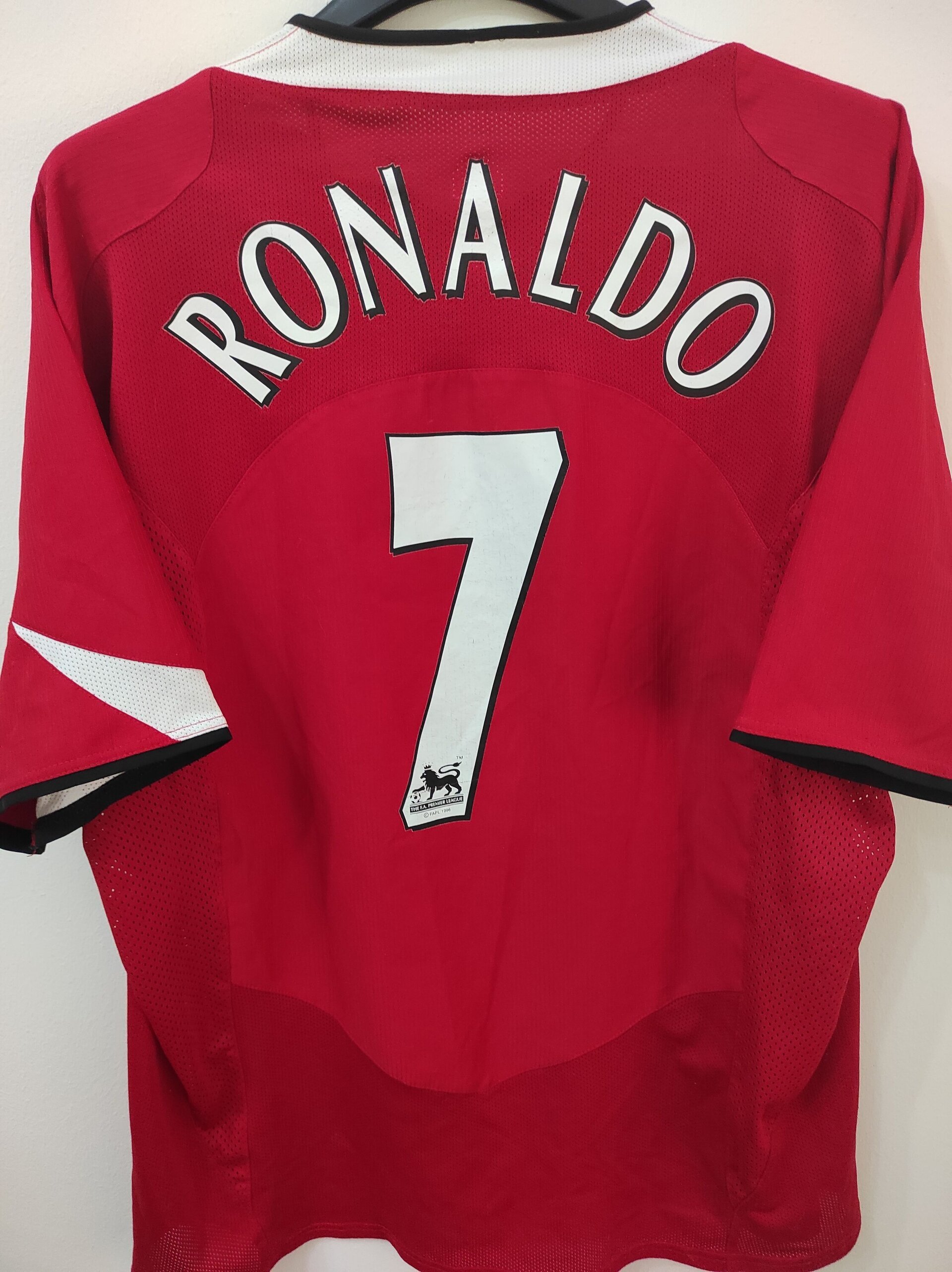 MANCHESTER UNITED 2004-2005 Cristiano Ronaldo 7 L - 1