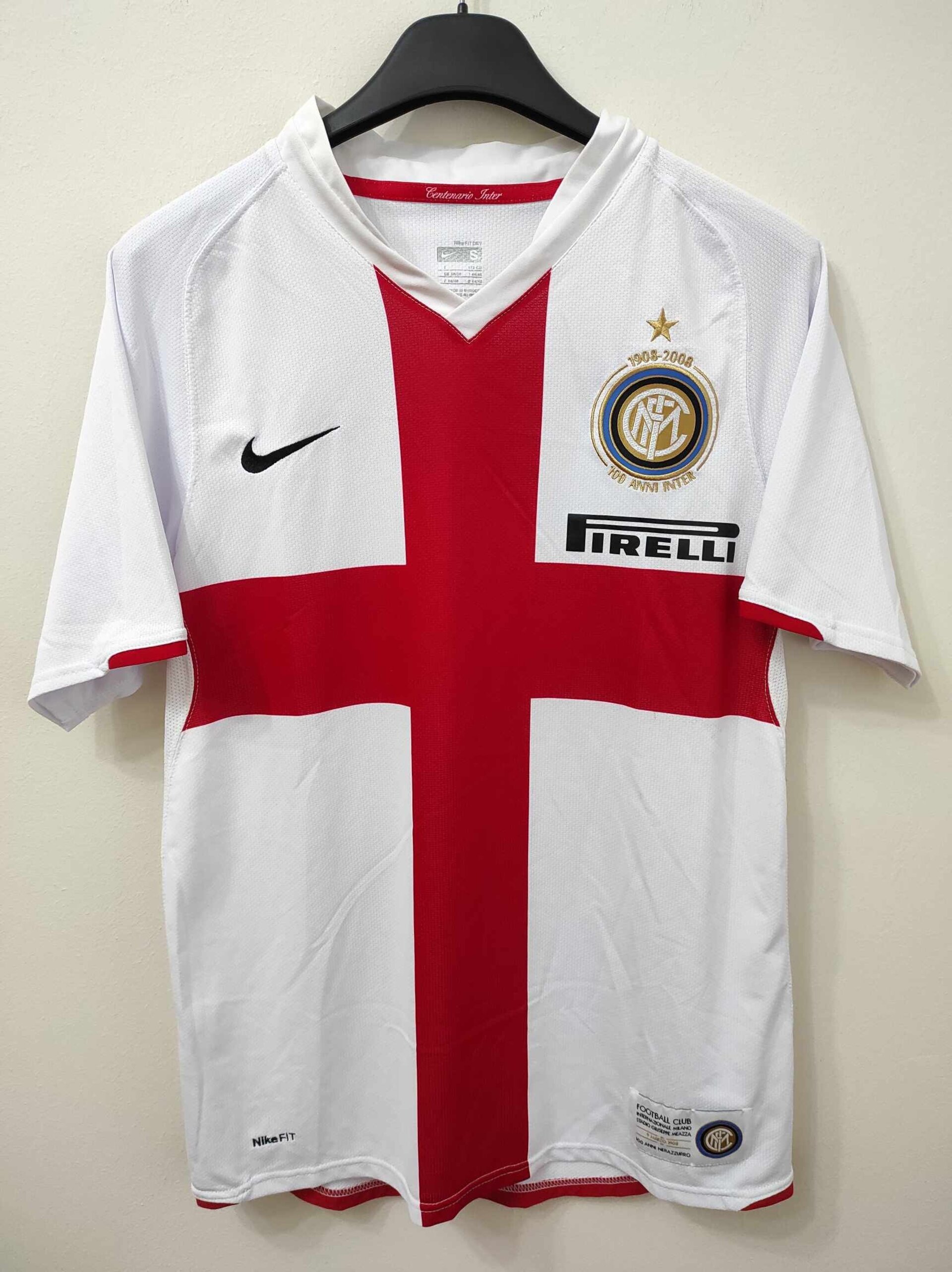 INTER MILAN 2007-2008 away Centenary S - 1