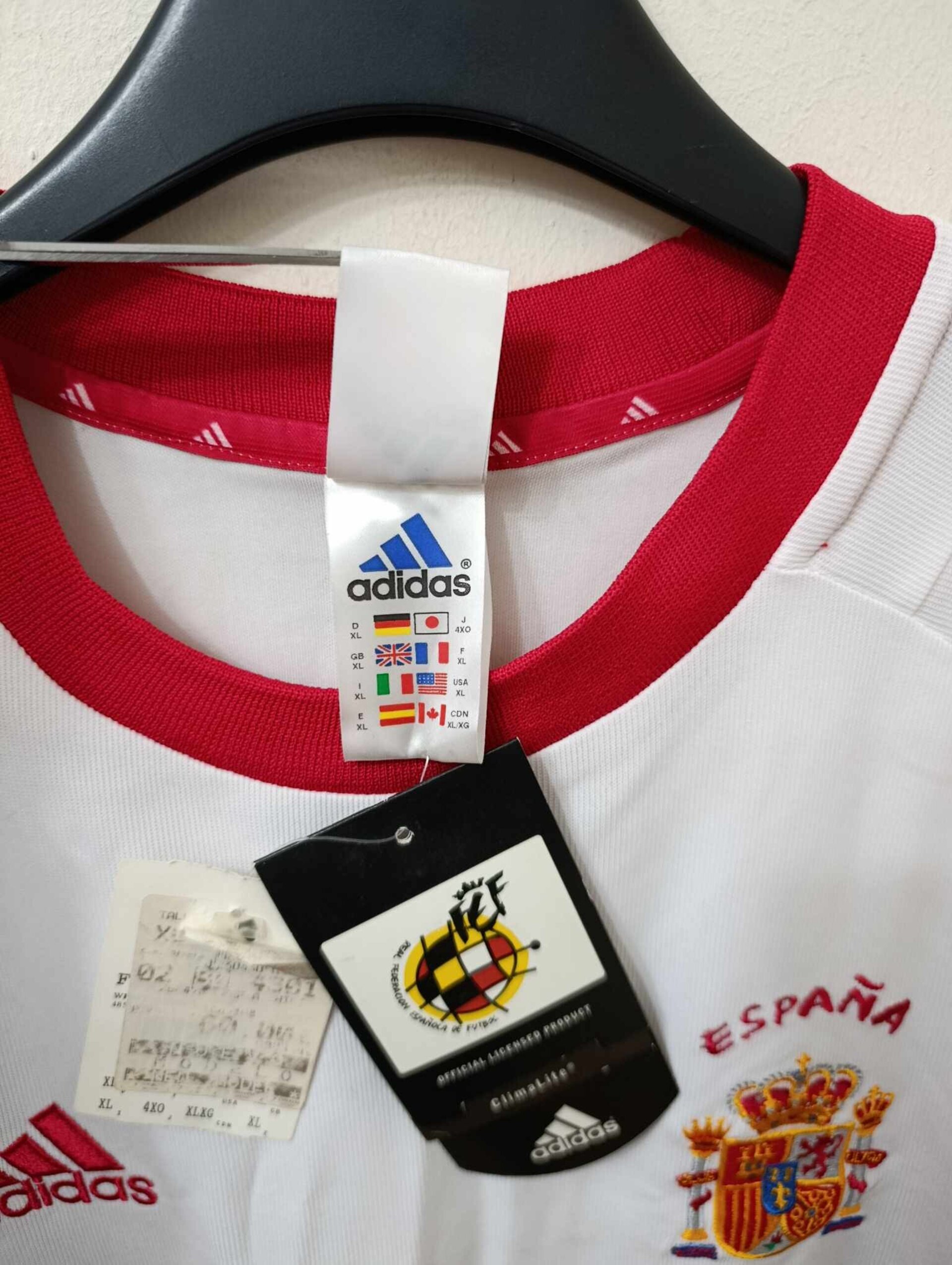 SPAIN 2002 World Cup away BNWT XL - 2