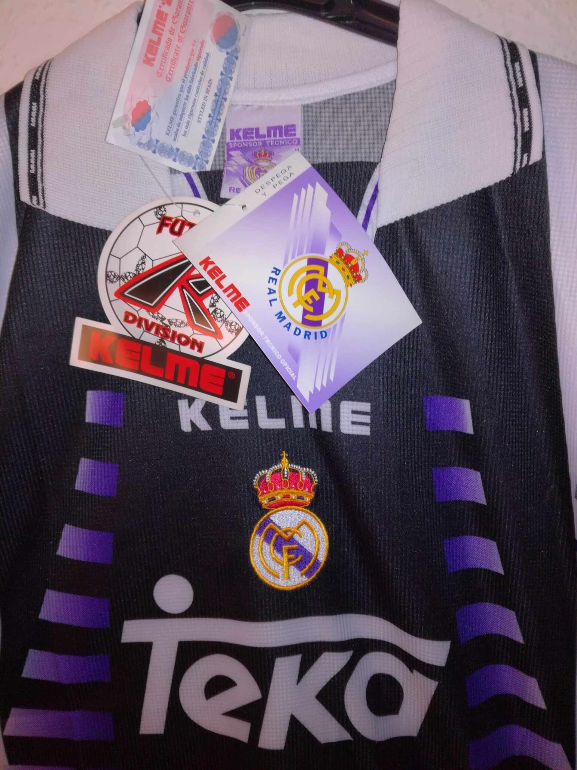 REAL MADRID 1997-1998 Third BNWT M - 5