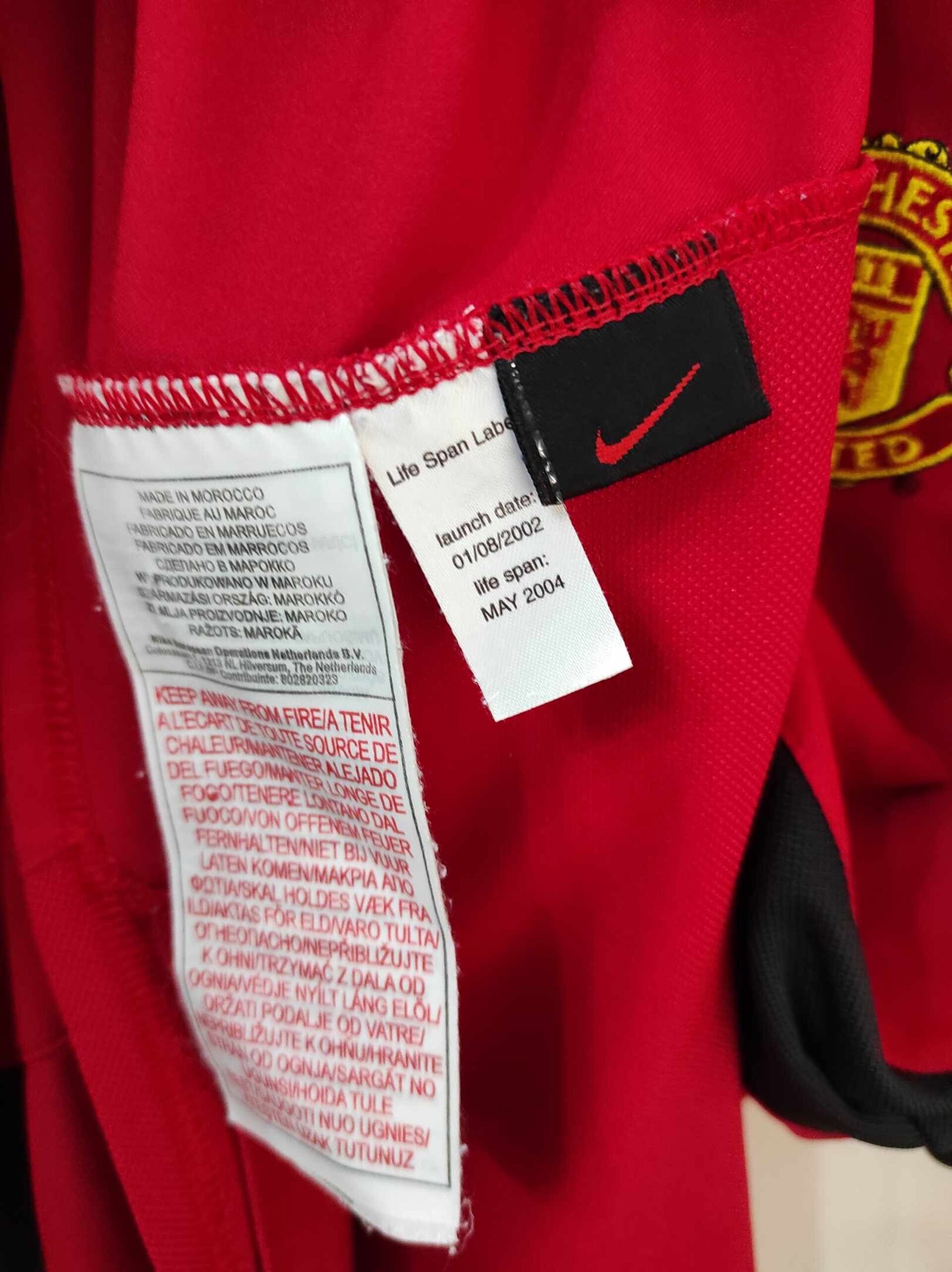 MANCHESTER UNITED 2002-2003 Veron 4 M - 4