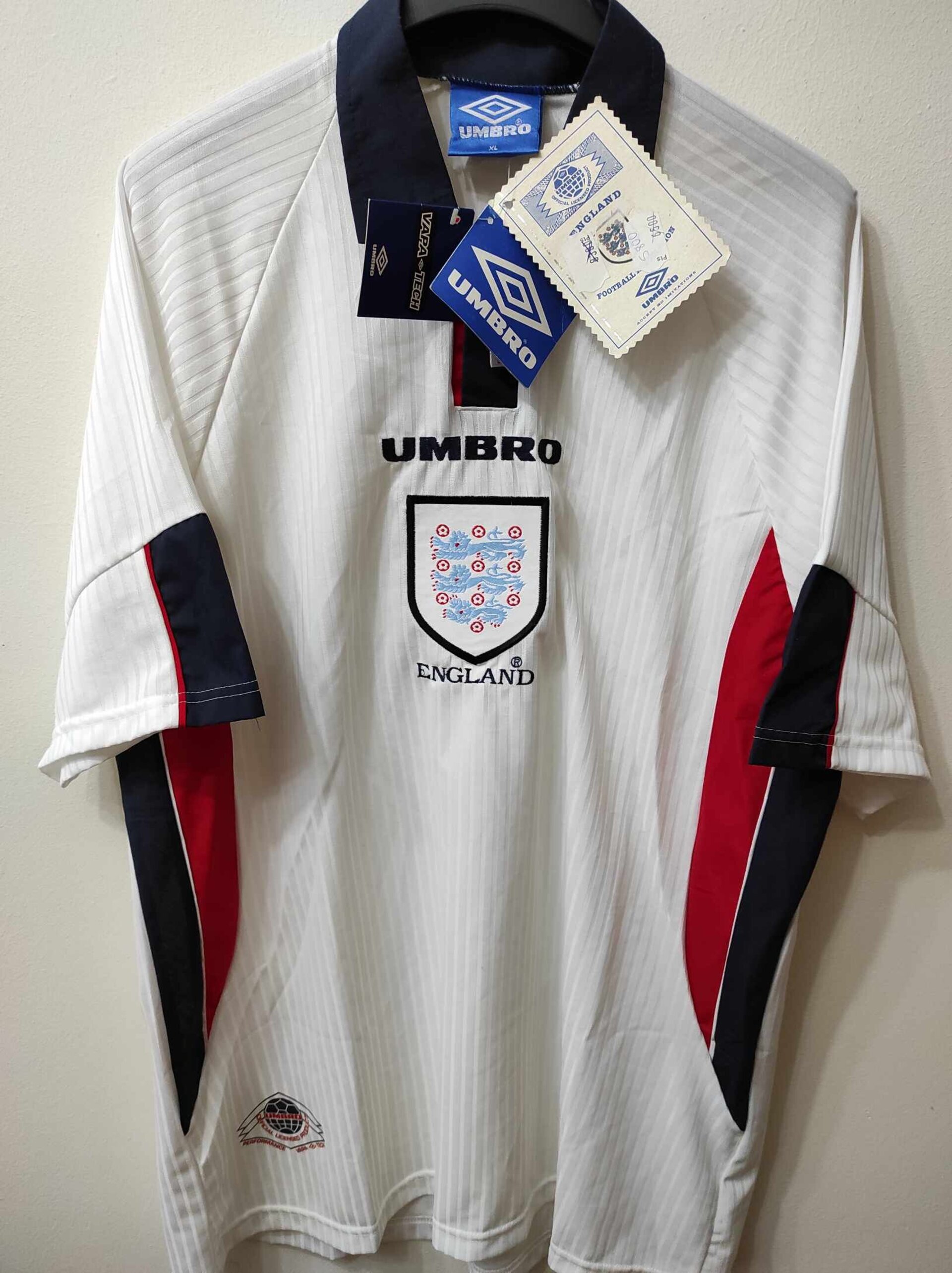 ENGLAND 1998 World Cup BNWT XL - 1