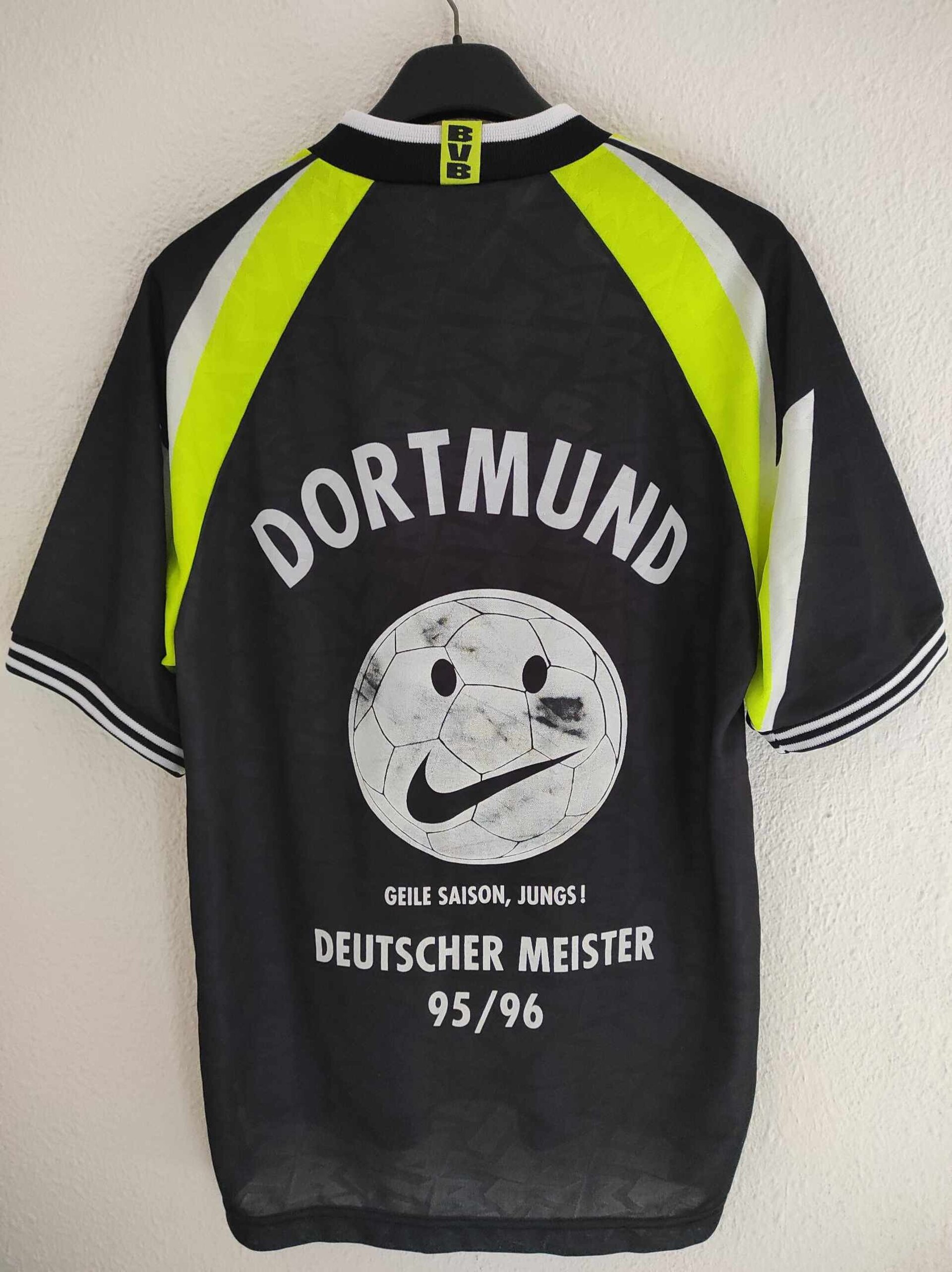 BORUSSIA DORTMUND 1995-1996 away S - 4